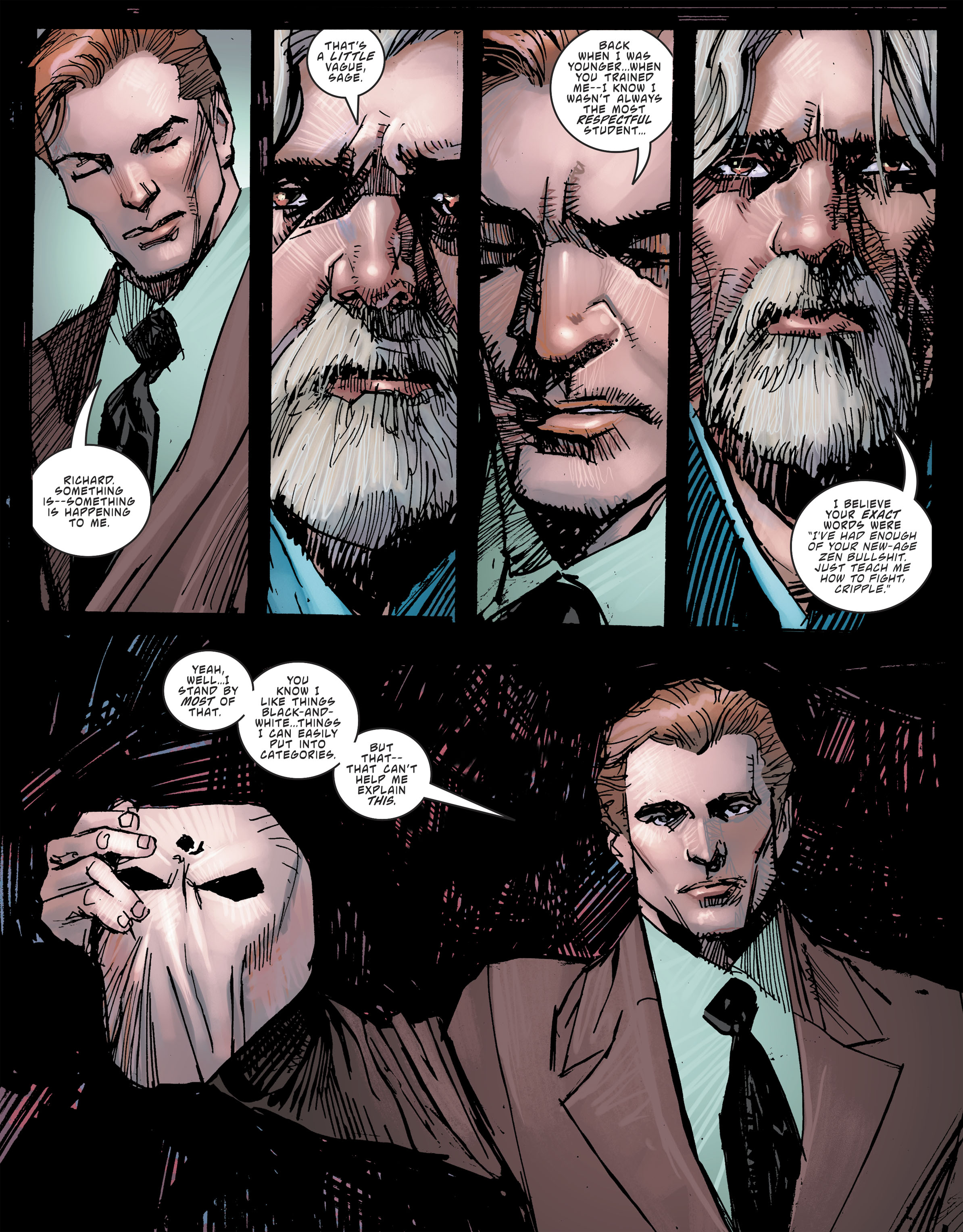 Read online The Question: The Deaths of Vic Sage comic -  Issue #1 - 38