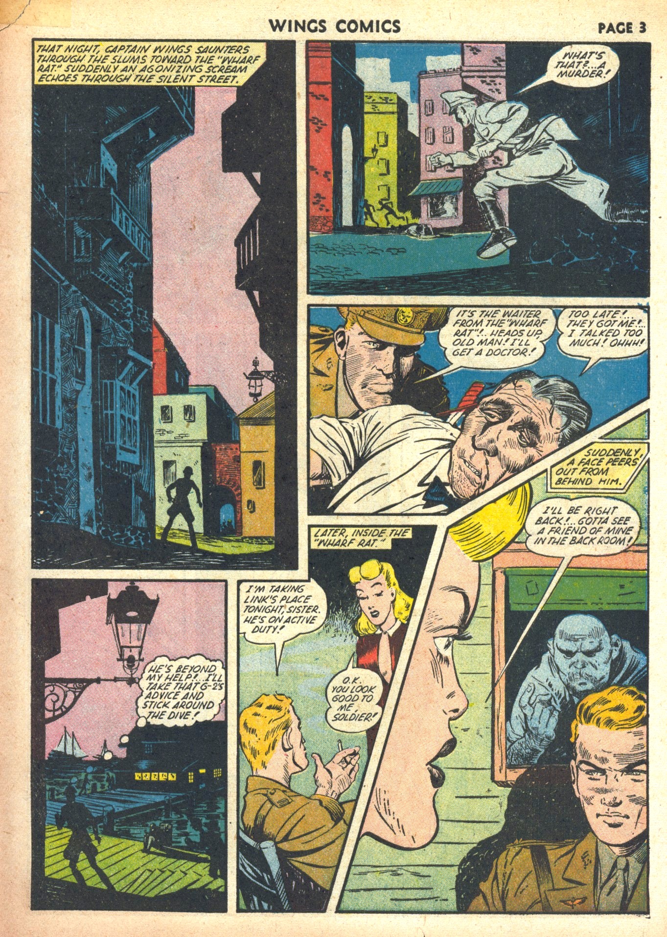 Read online Wings Comics comic -  Issue #30 - 5