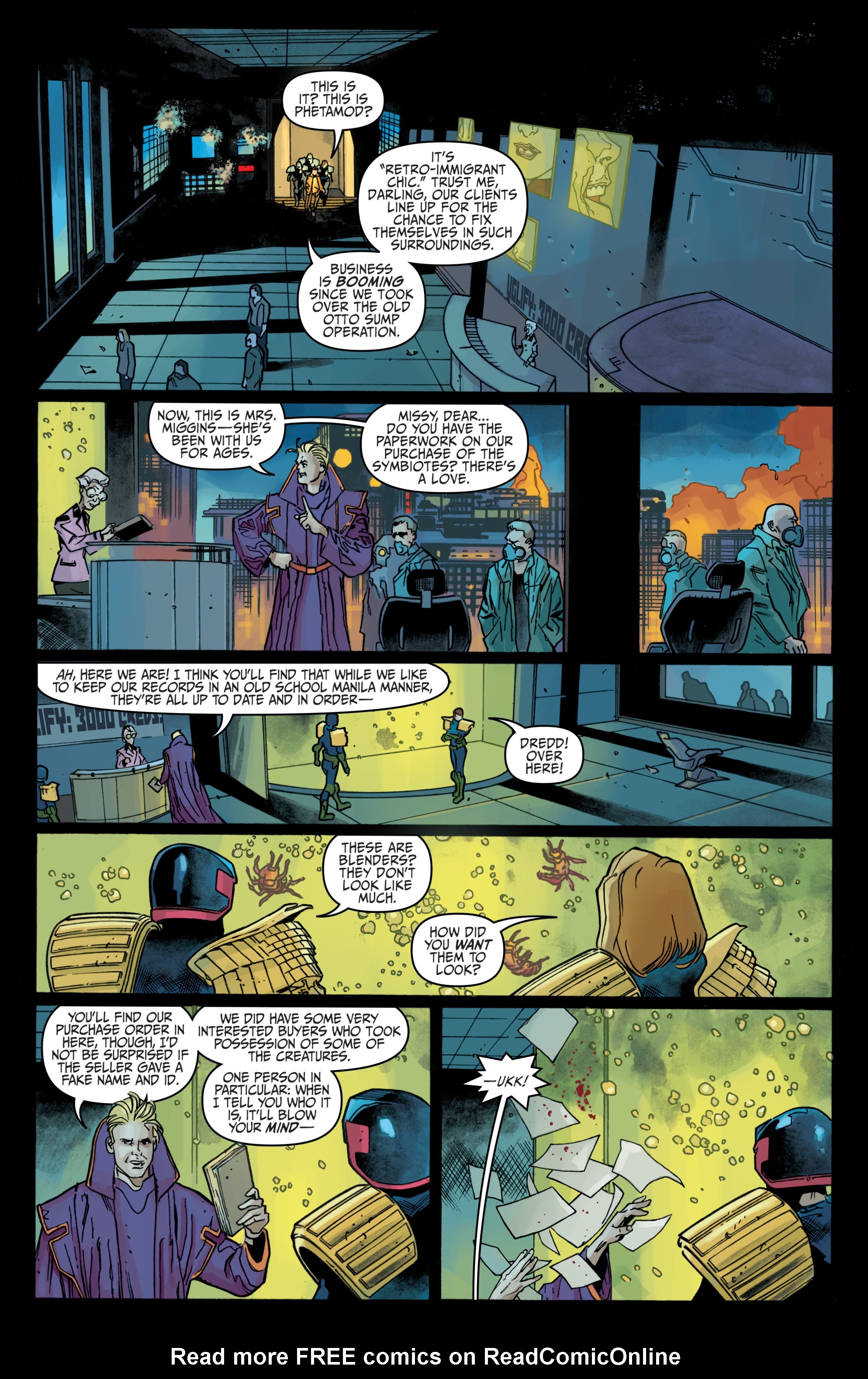 Read online Judge Dredd: Toxic comic -  Issue #3 - 8