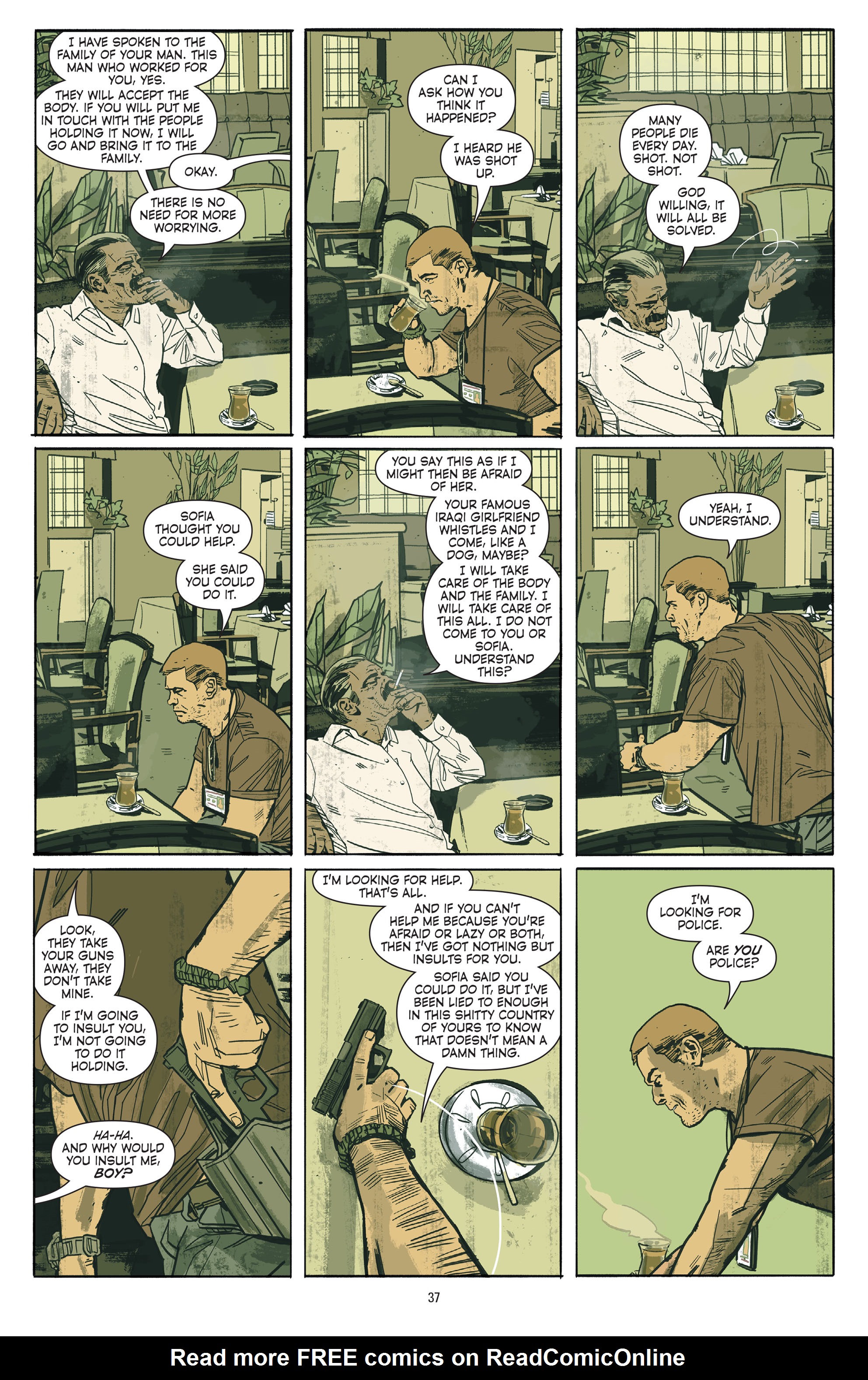 Read online The Sheriff of Babylon comic -  Issue # _The Deluxe Edition (Part 1) - 34