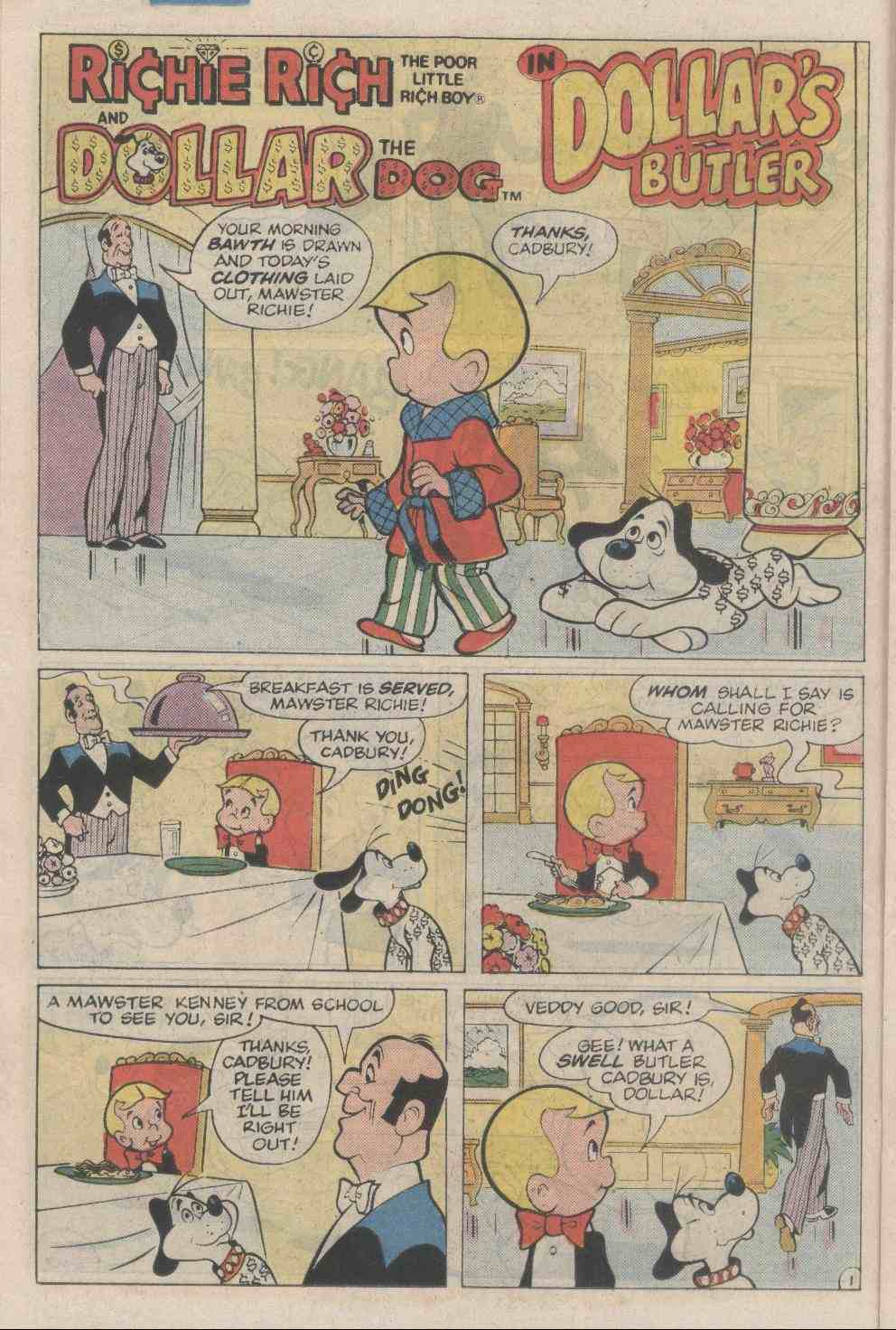Read online Richie Rich & Dollar the Dog comic -  Issue #3 - 14