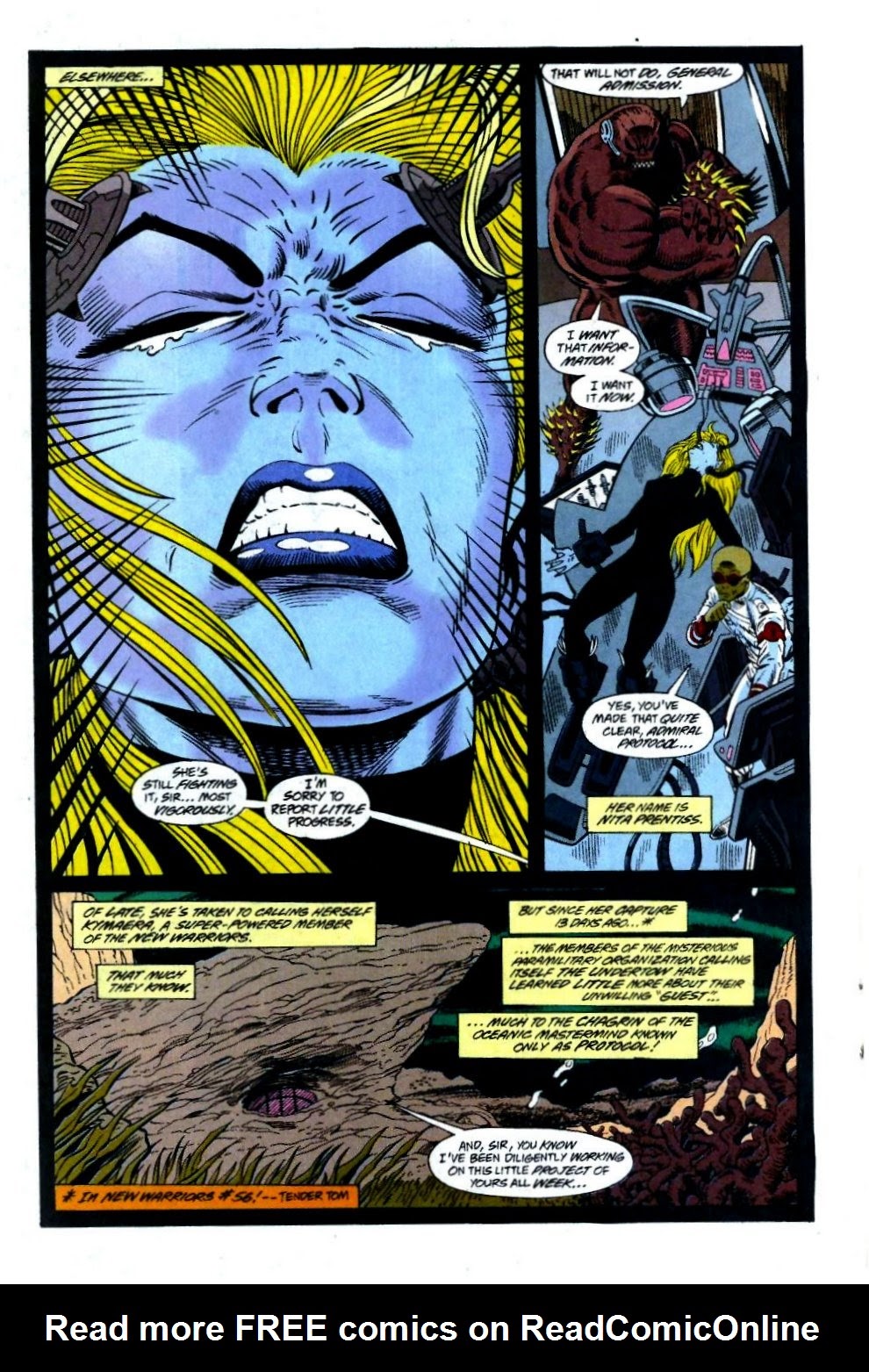 Read online The New Warriors comic -  Issue #58 - 14