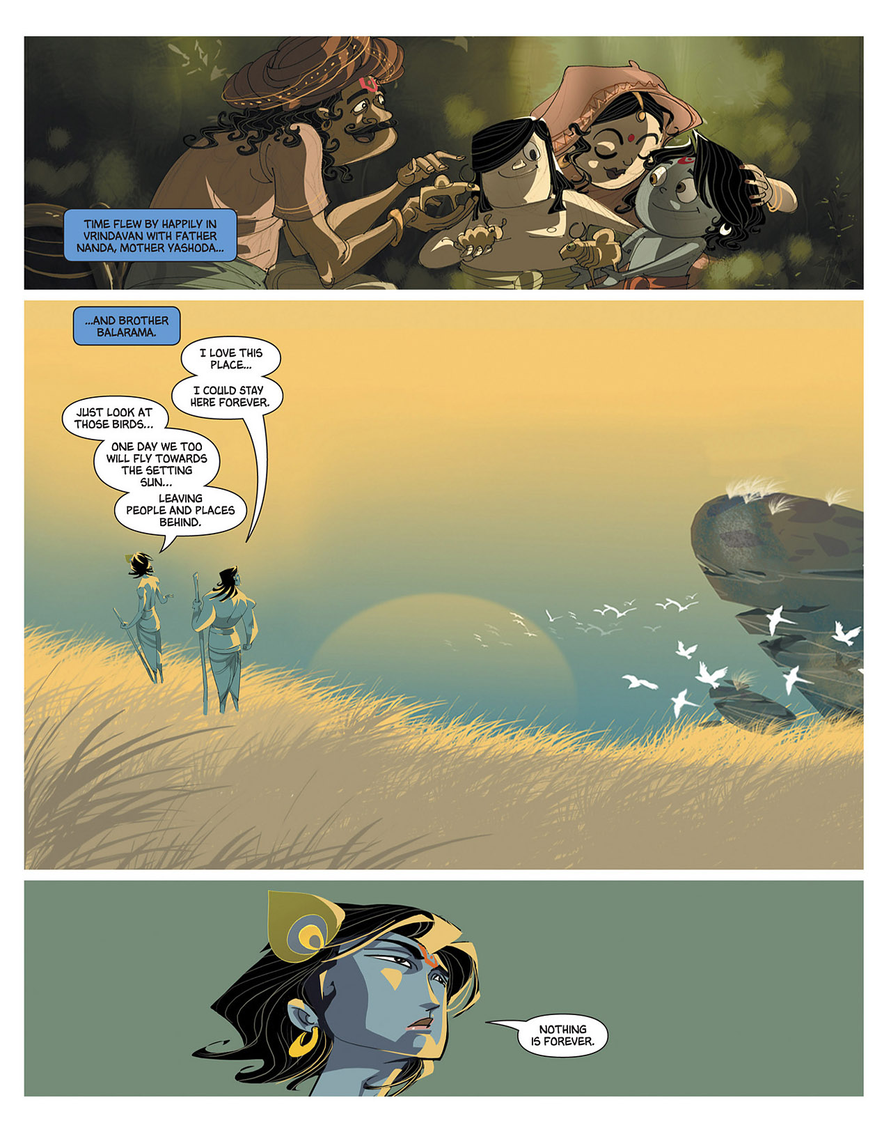 Read online Krishna: A Journey Within comic -  Issue # TPB (Part 1) - 51