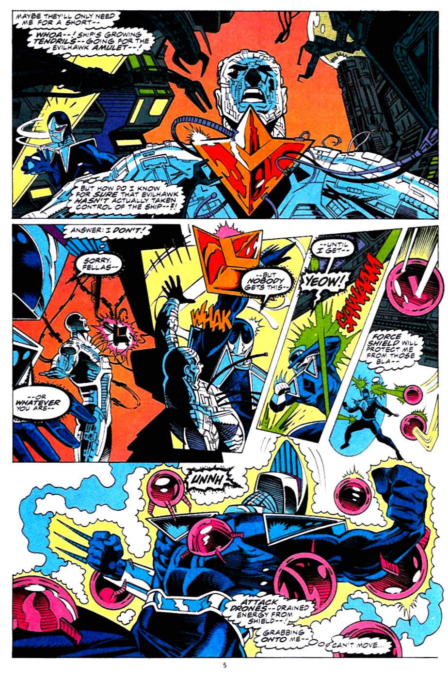 Read online Darkhawk (1991) comic -  Issue #38 - 5