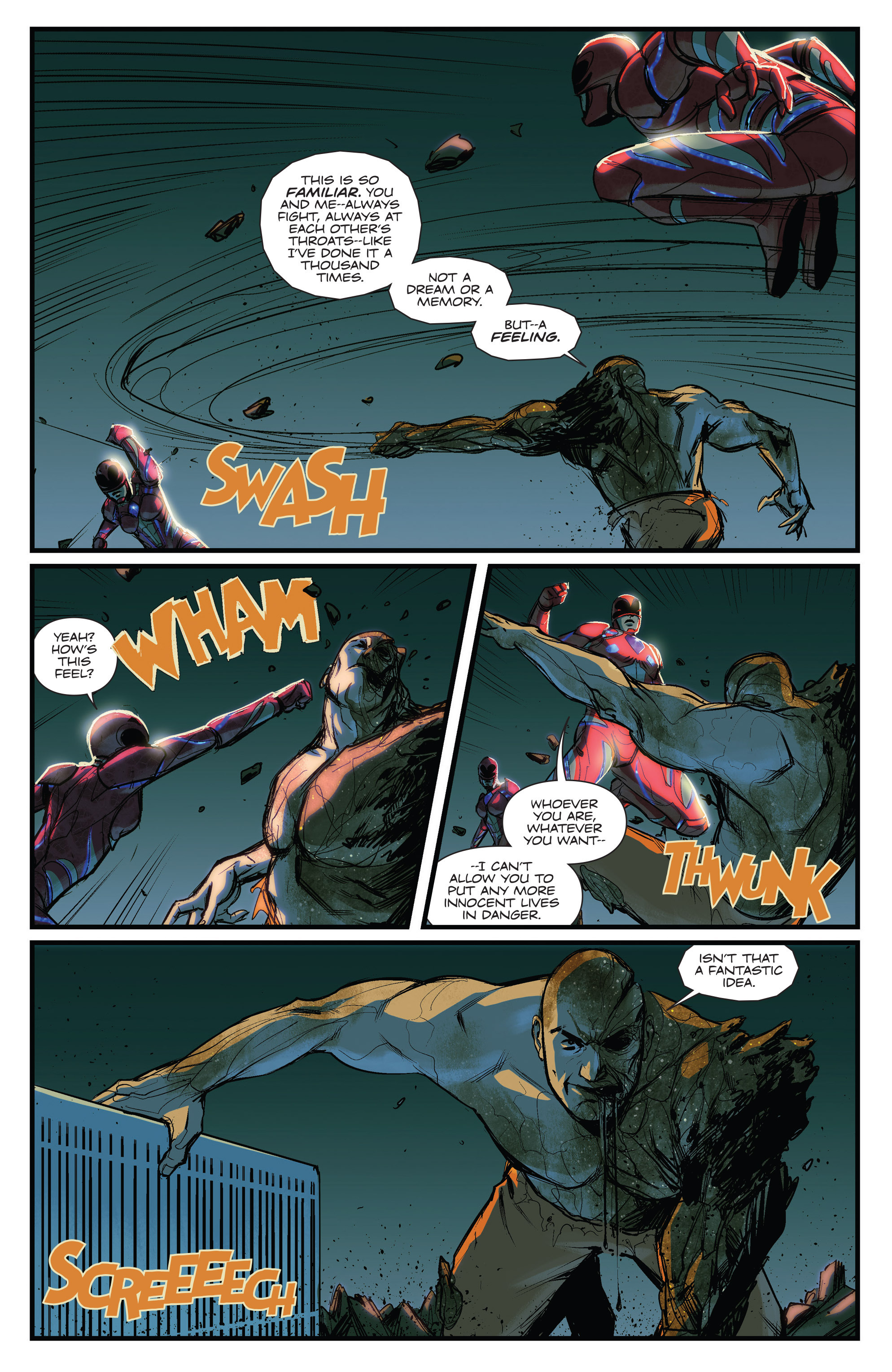Read online Saban's Power Rangers: Aftershock comic -  Issue # Full - 27