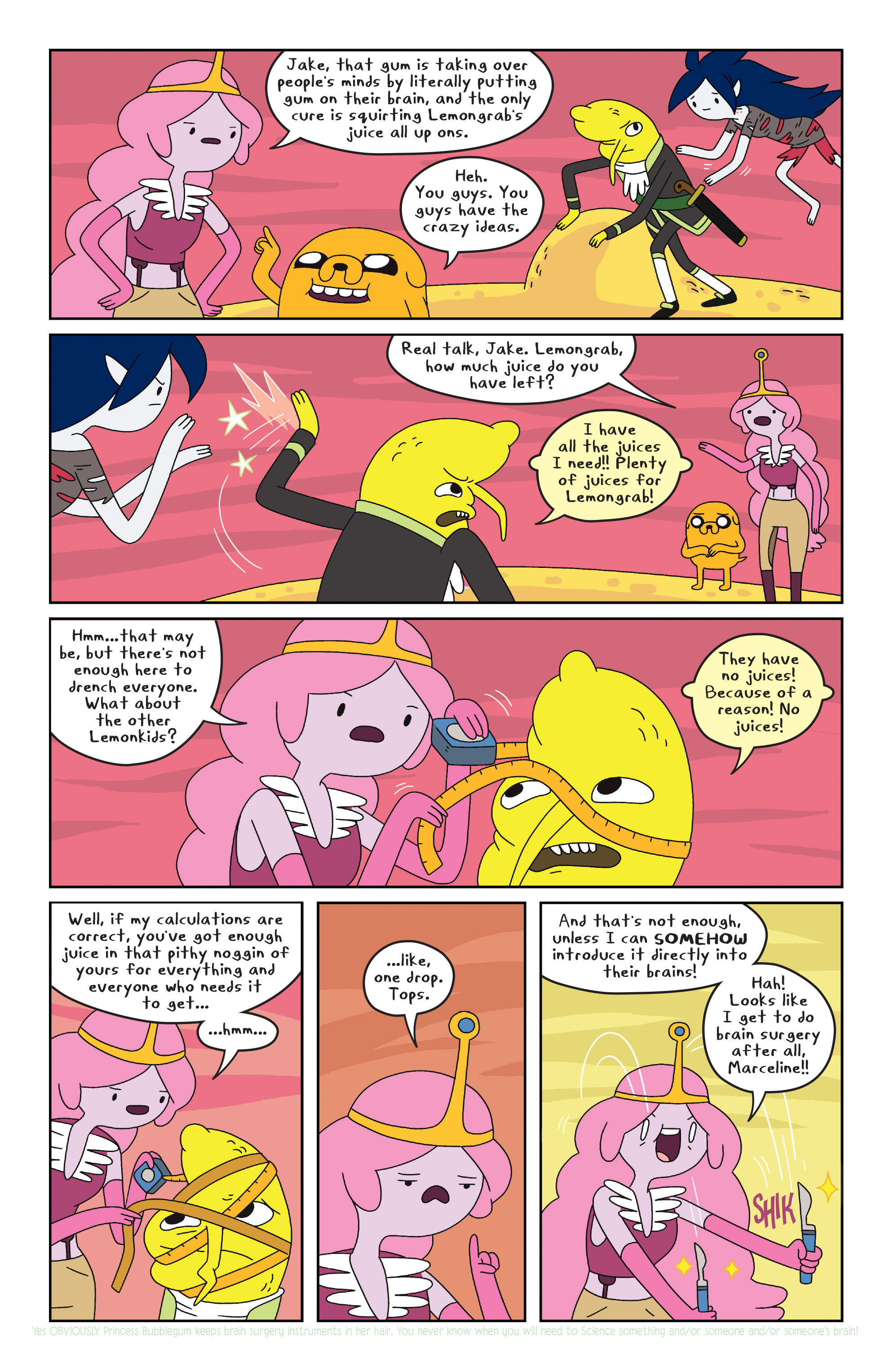 Read online Adventure Time comic -  Issue #24 - 13