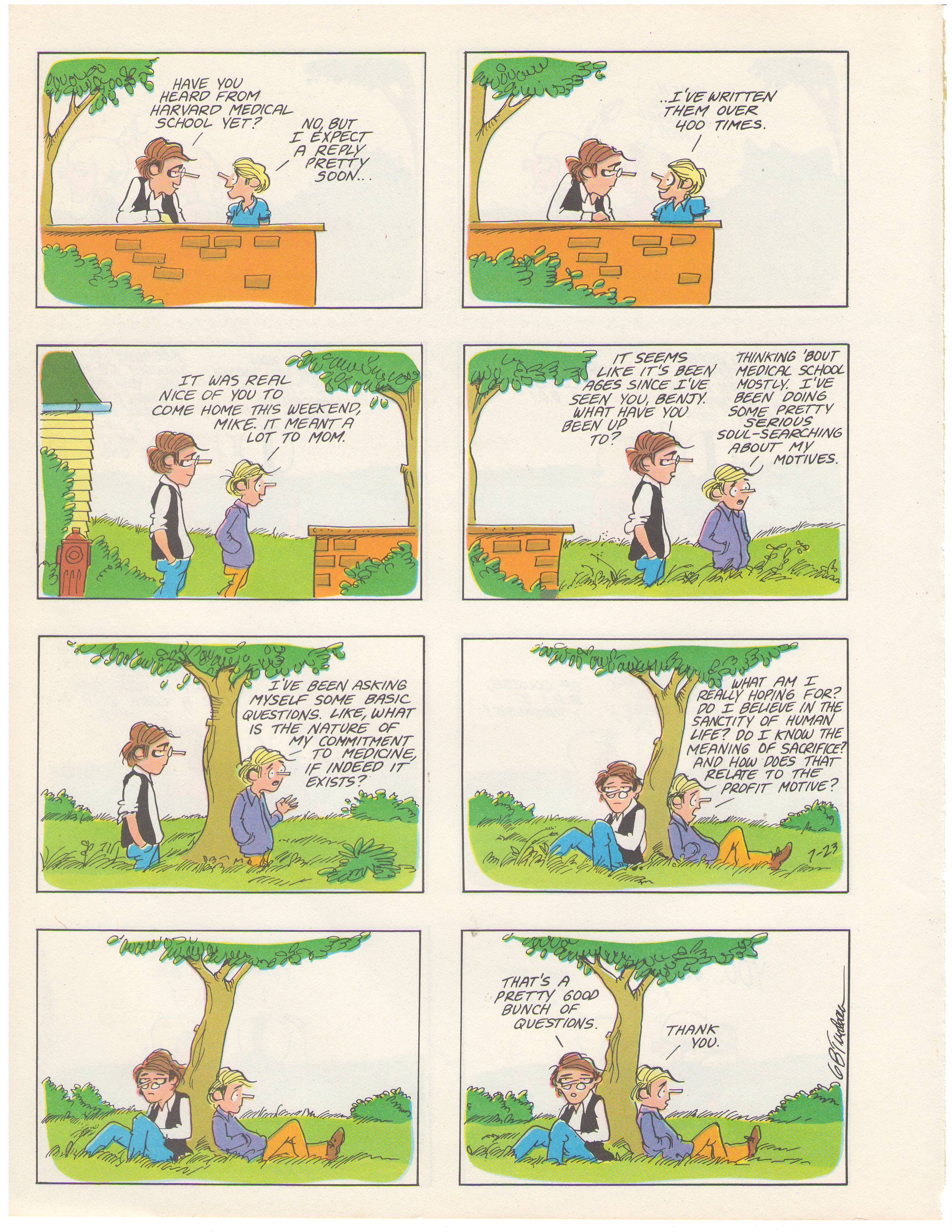 Read online The Doonesbury Chronicles comic -  Issue # TPB (Part 1) - 88