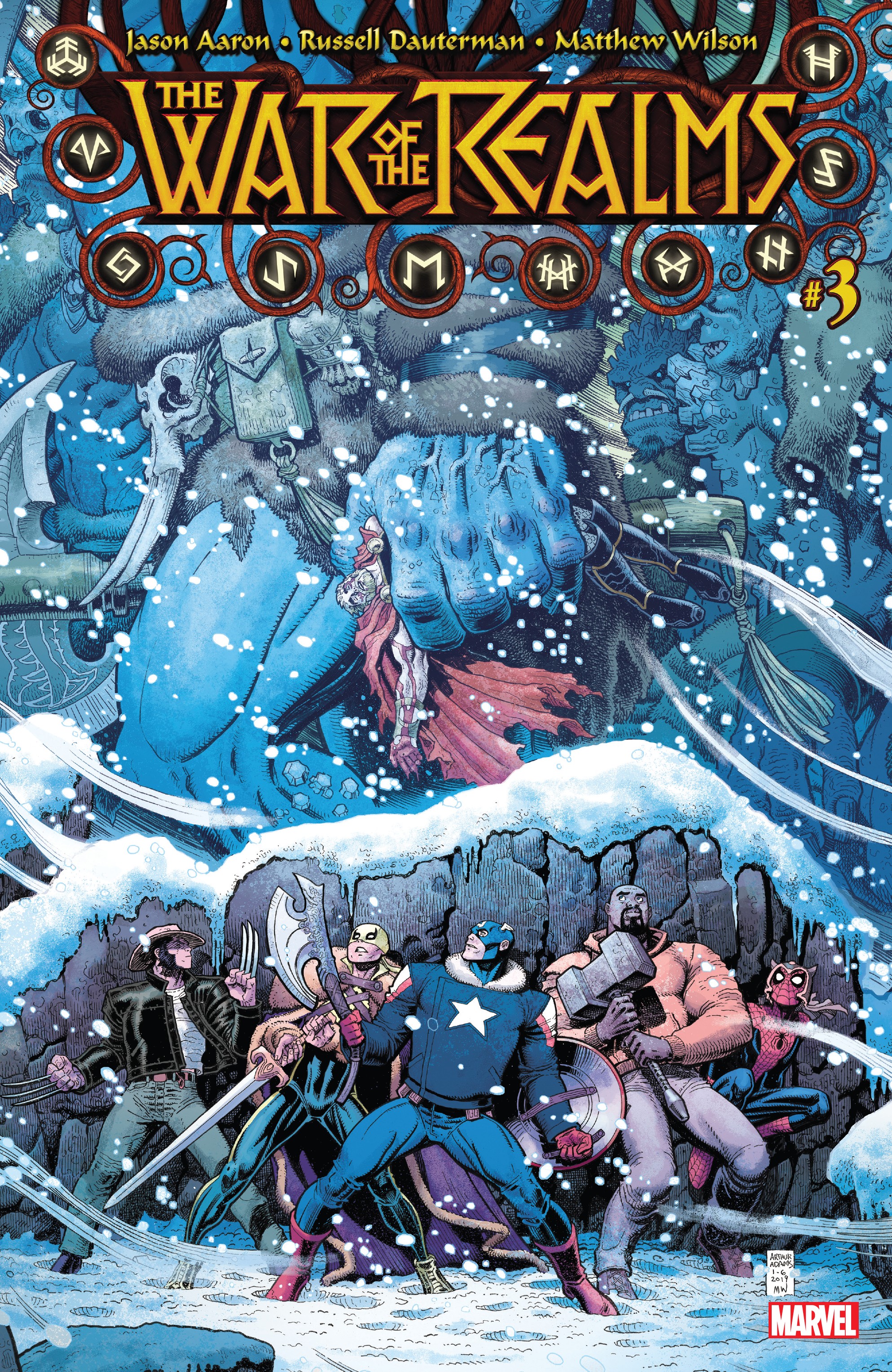 Read online War of the Realms comic -  Issue #3 - 1
