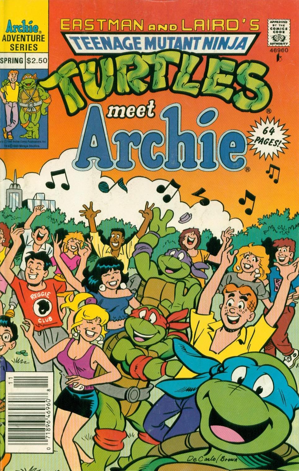 Read online Teenage Mutant Ninja Turtles Meet Archie comic -  Issue # Full - 1