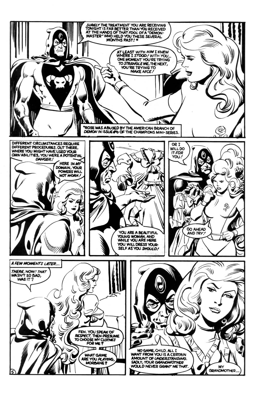 Read online Rose (Existed) comic -  Issue #5 - 7