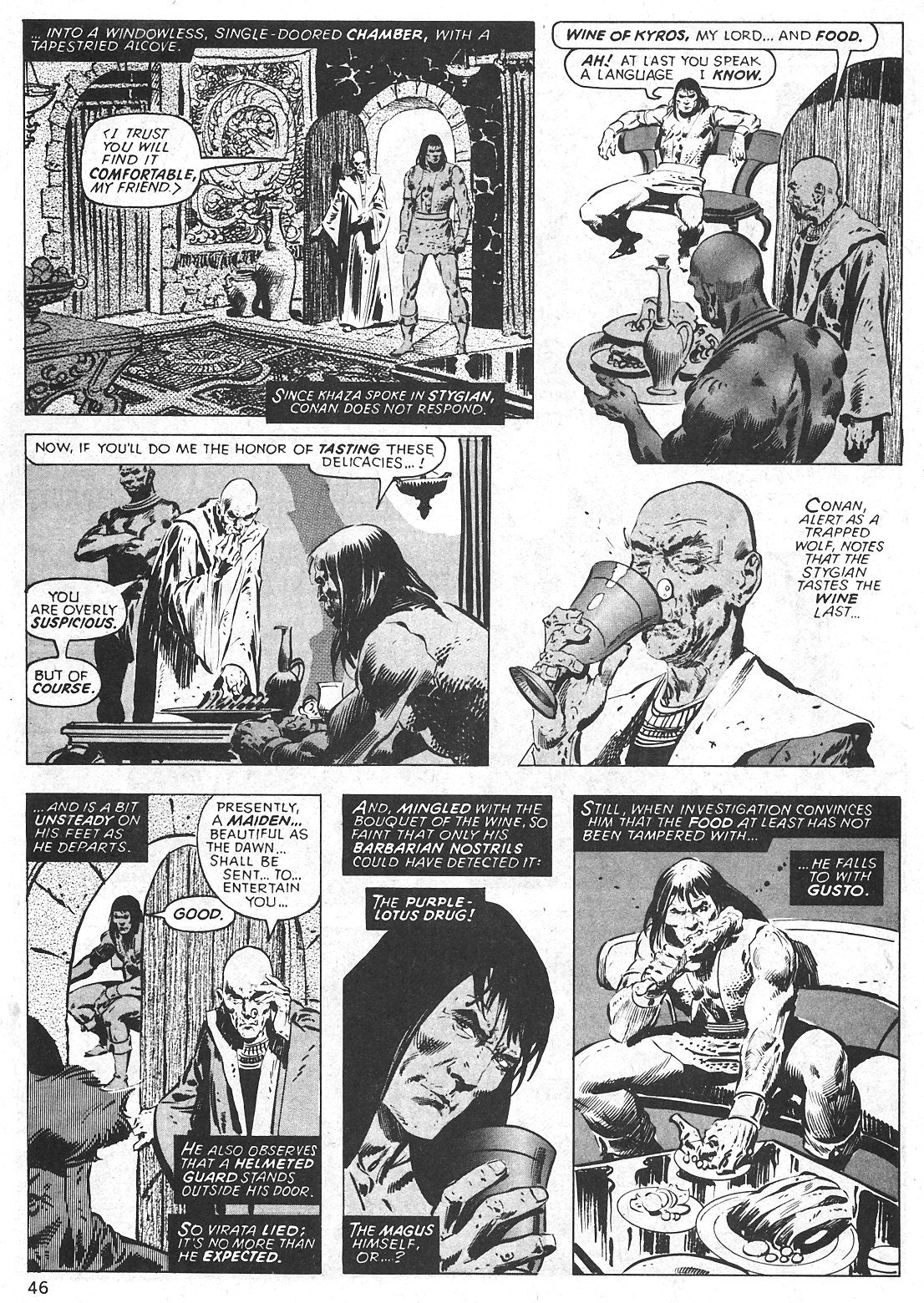 The Savage Sword Of Conan issue 31 - Page 46