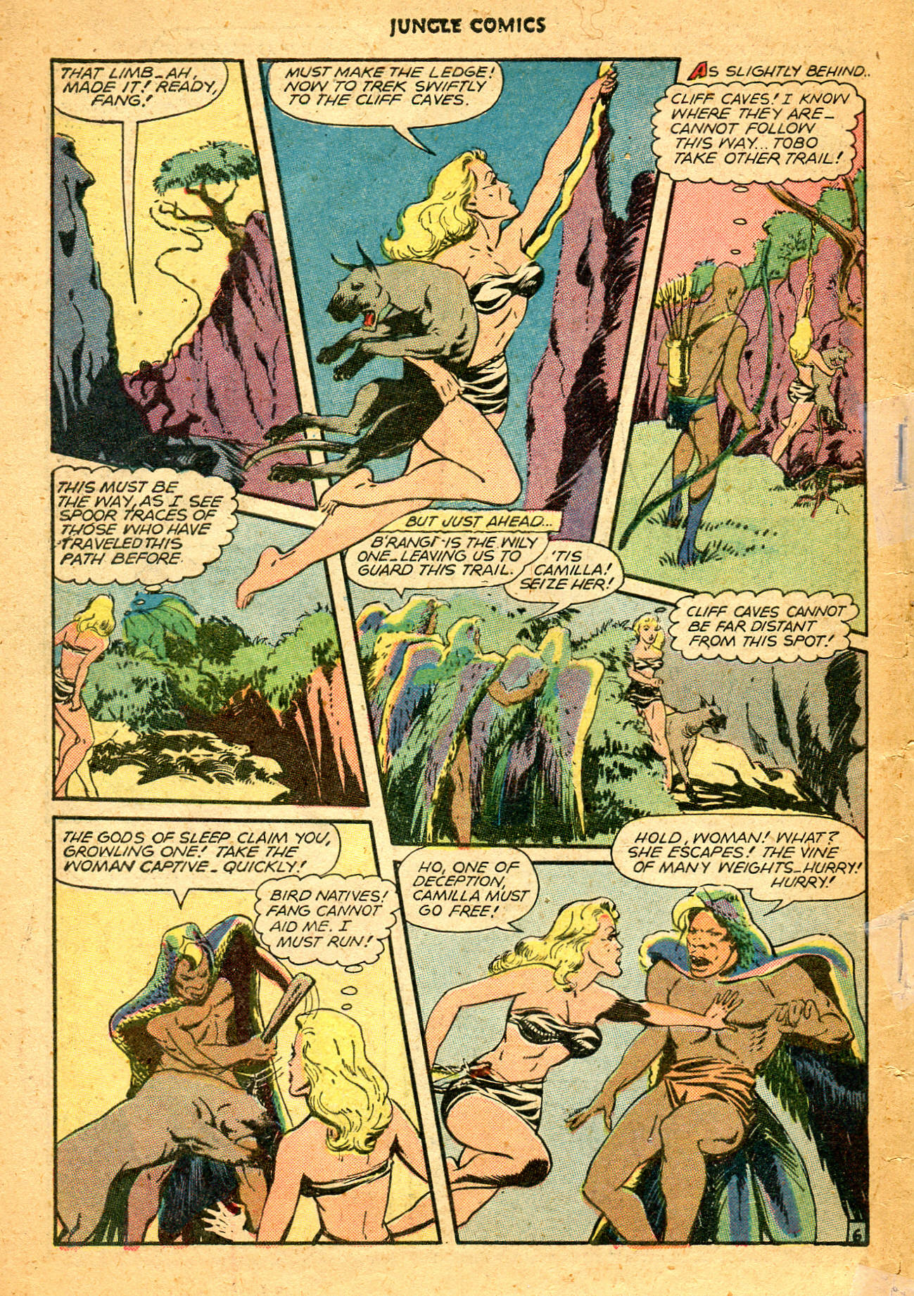 Read online Jungle Comics comic -  Issue #89 - 48