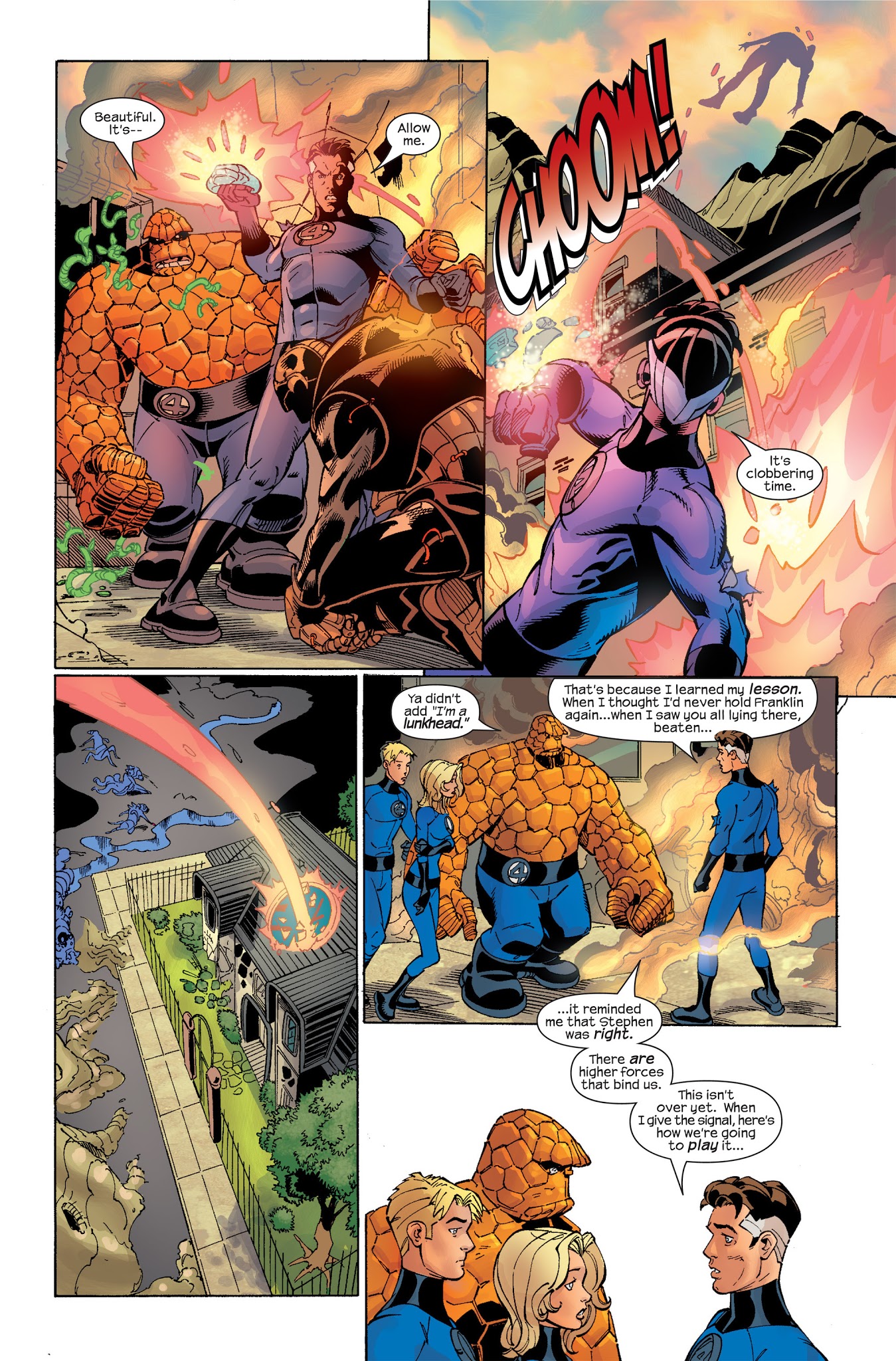 Read online Fantastic Four by Waid & Wieringo Ultimate Collection comic -  Issue # TPB 2 - 122