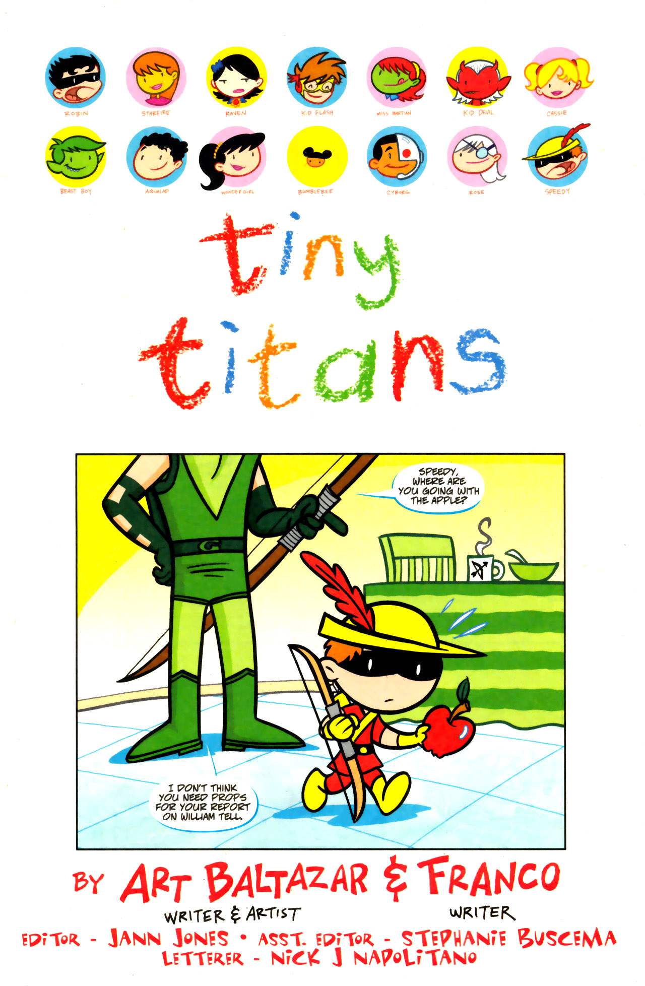 Read online Tiny Titans comic -  Issue #1 - 2