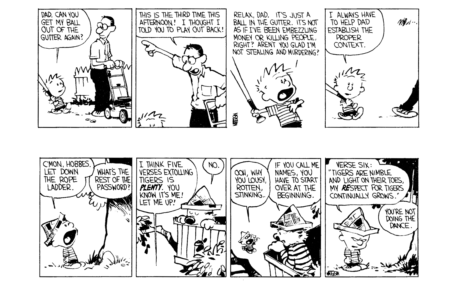 Read online Calvin and Hobbes comic -  Issue #3 - 57