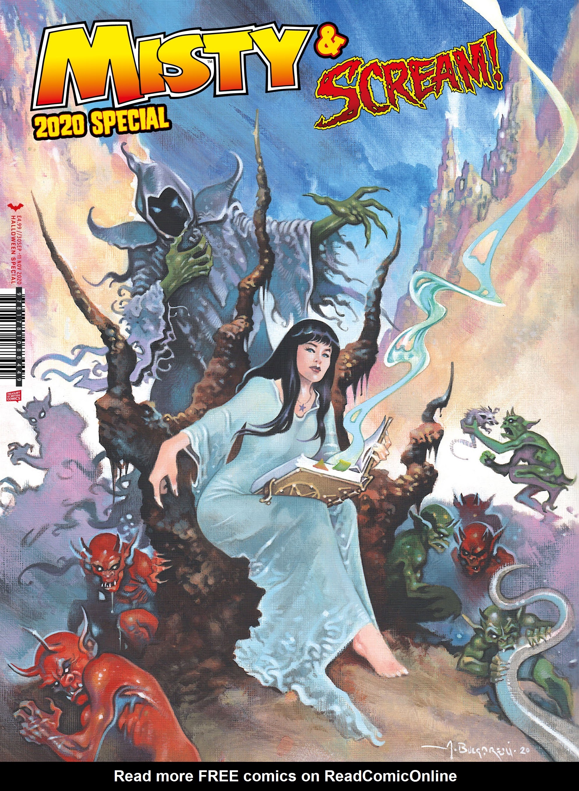Read online Misty & Scream! Halloween Special comic -  Issue # Full - 1