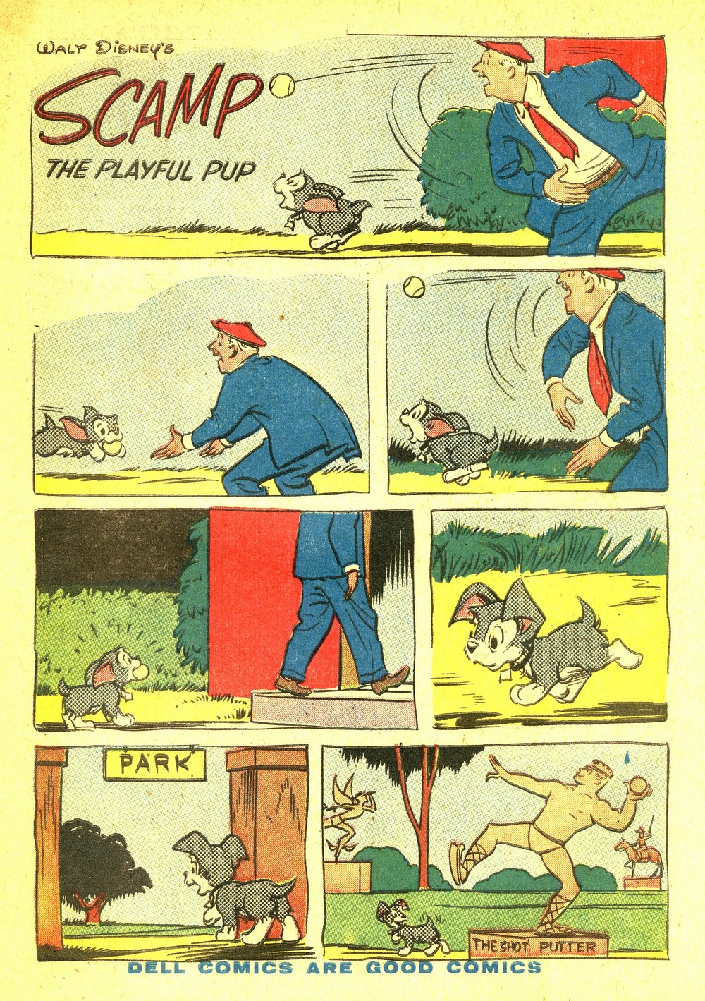 Read online Scamp (1958) comic -  Issue #15 - 34