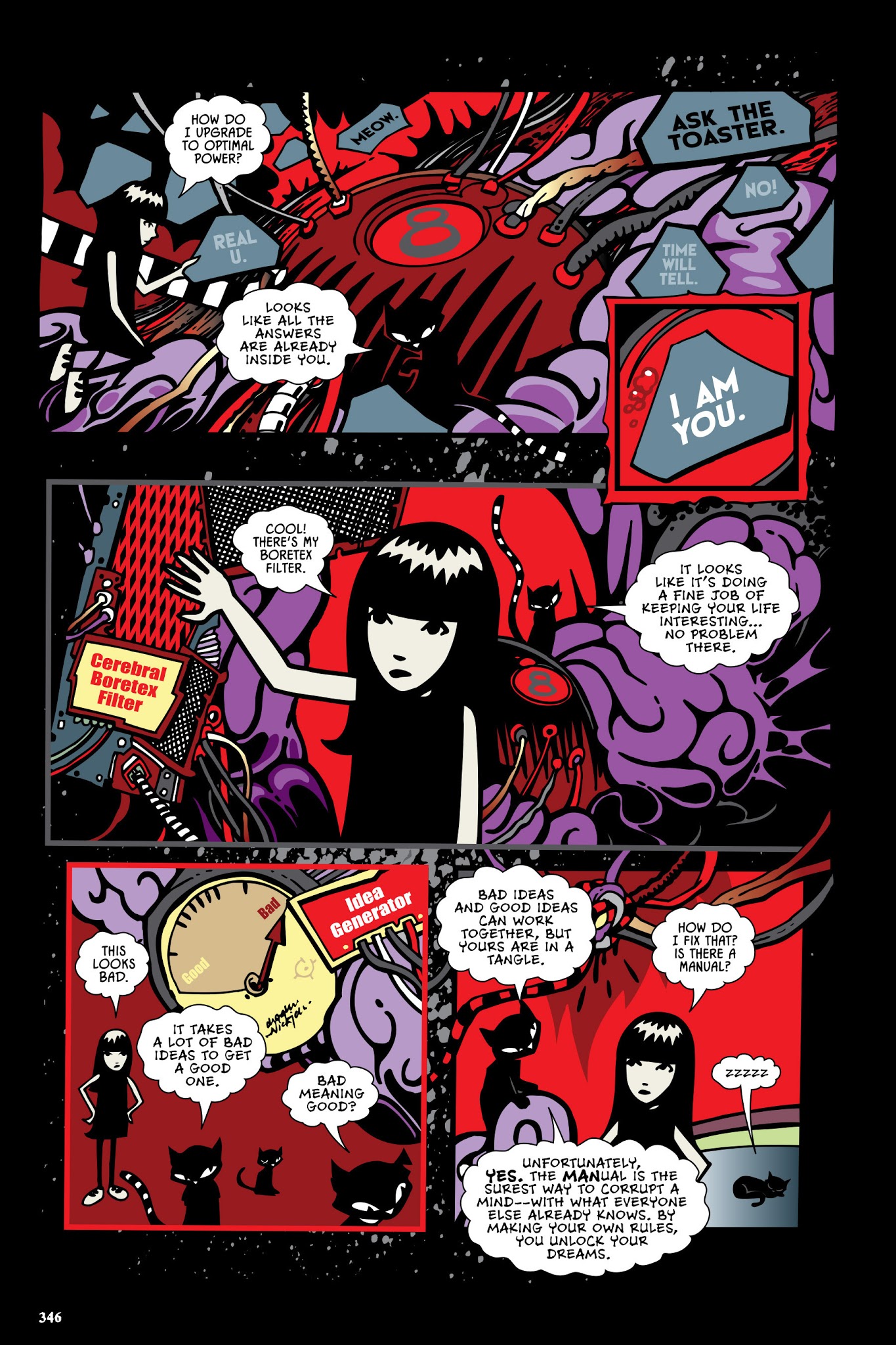 Read online The Complete Emily The Strange: All Things Strange comic -  Issue # TPB - 332