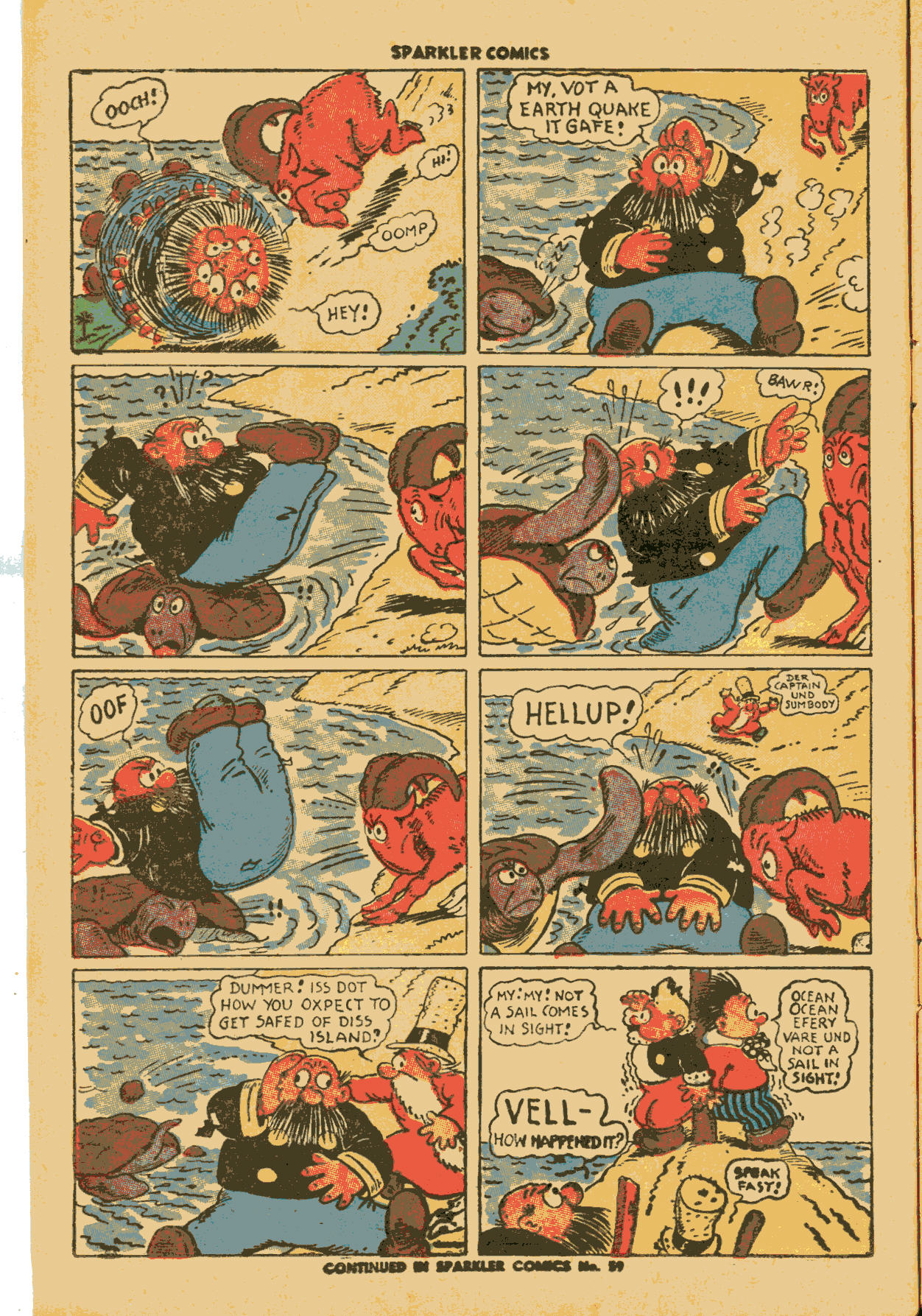 Read online Sparkler Comics comic -  Issue #58 - 18
