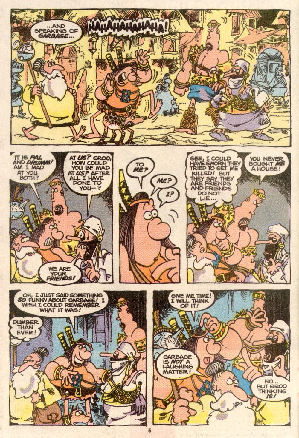 Read online Sergio Aragonés Groo the Wanderer comic -  Issue #65 - 5