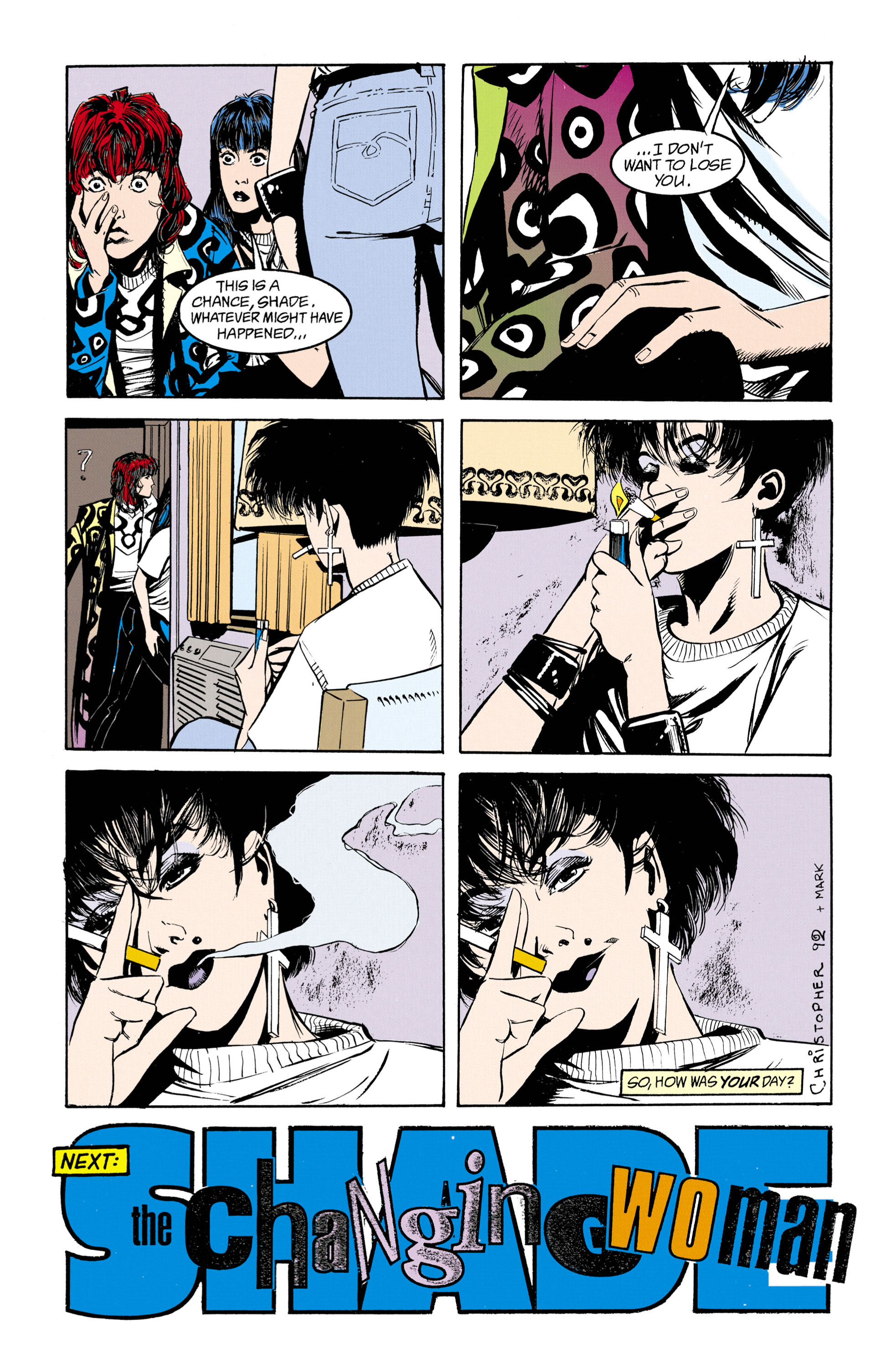 Read online Shade, the Changing Man comic -  Issue #26 - 25