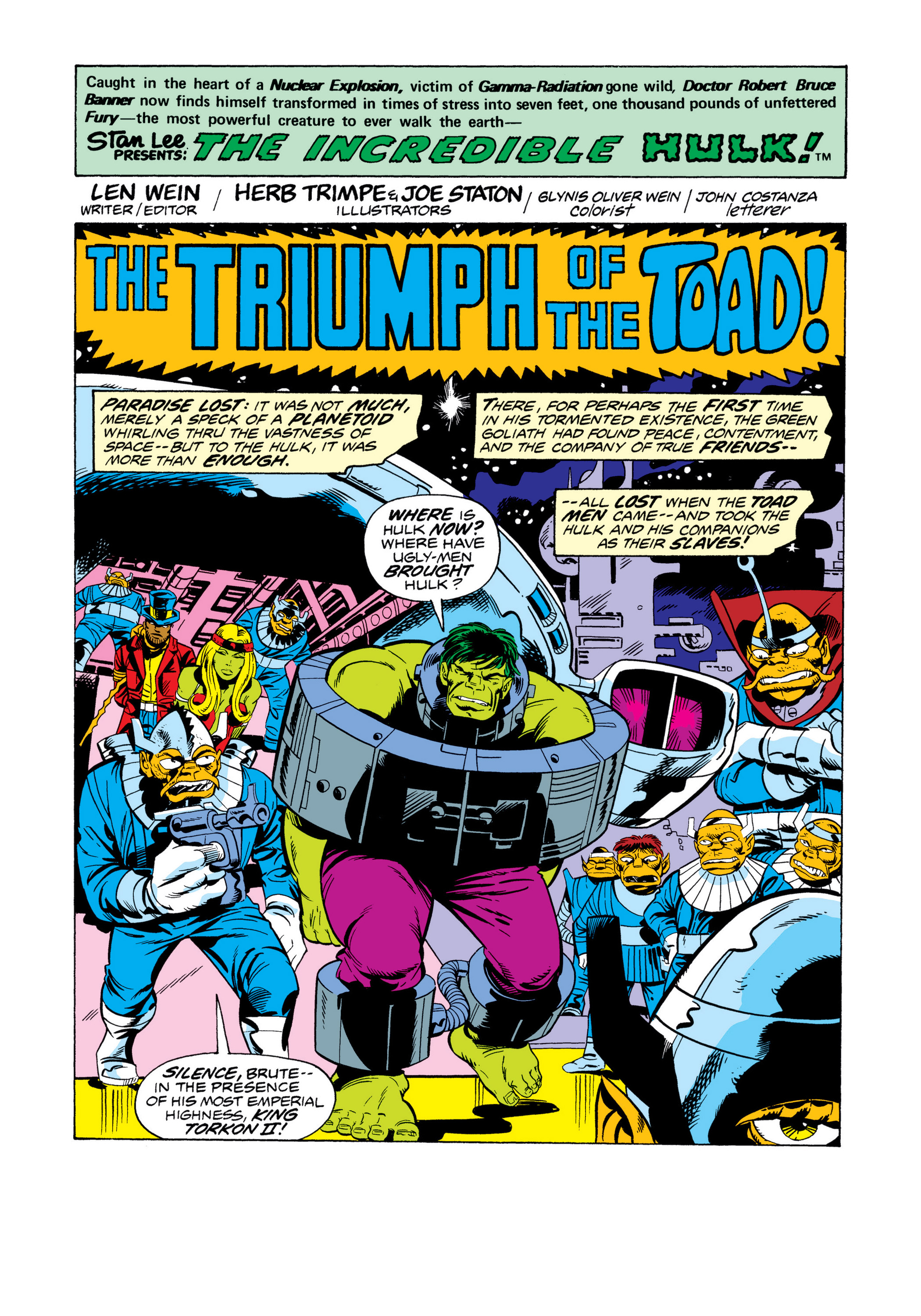 Read online Marvel Masterworks: The Incredible Hulk comic -  Issue # TPB 11 (Part 2) - 40
