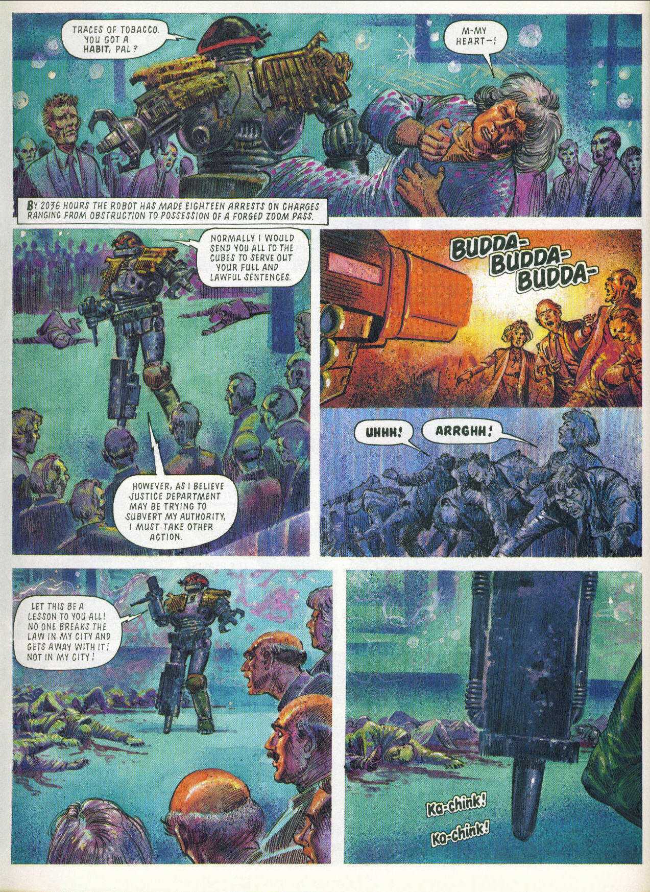 Read online Judge Dredd: The Megazine (vol. 2) comic -  Issue #40 - 9