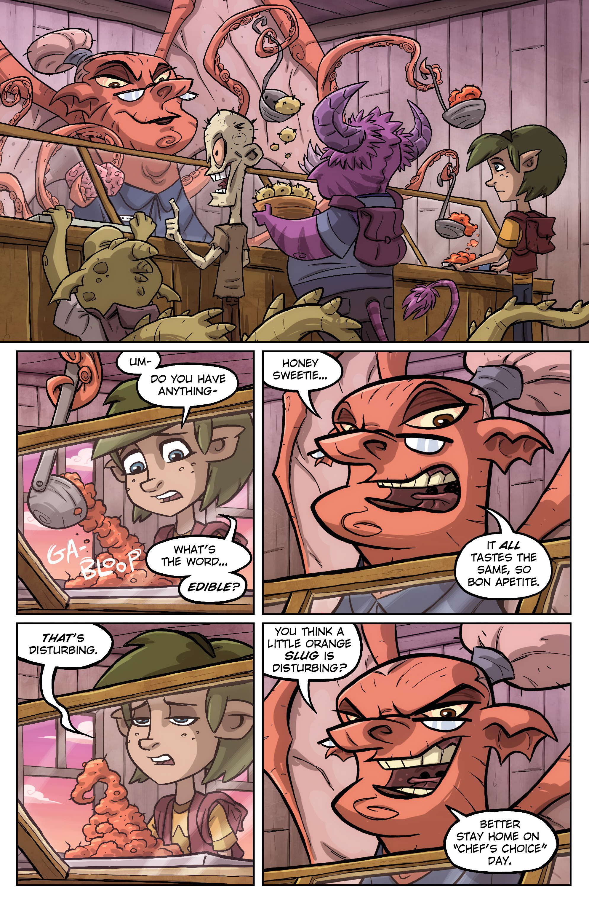Read online Oddly Normal (2014) comic -  Issue #4 - 12