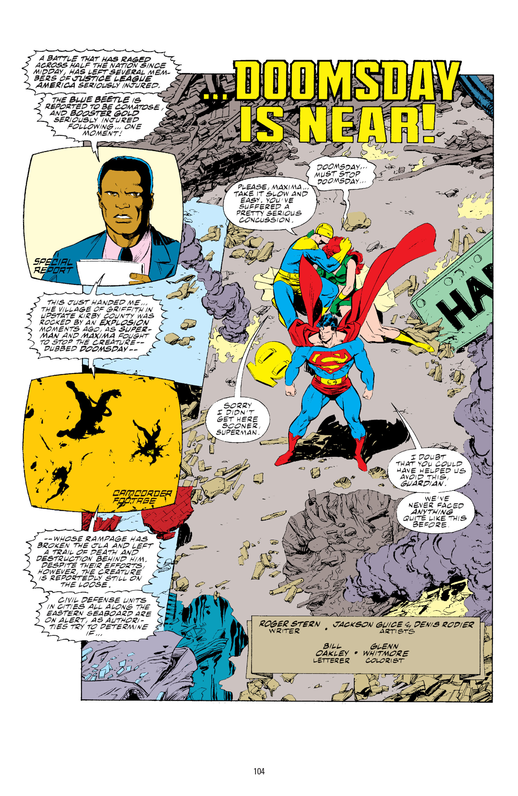 Read online Superman: The Death and Return of Superman Omnibus comic -  Issue # TPB (Part 1) - 96