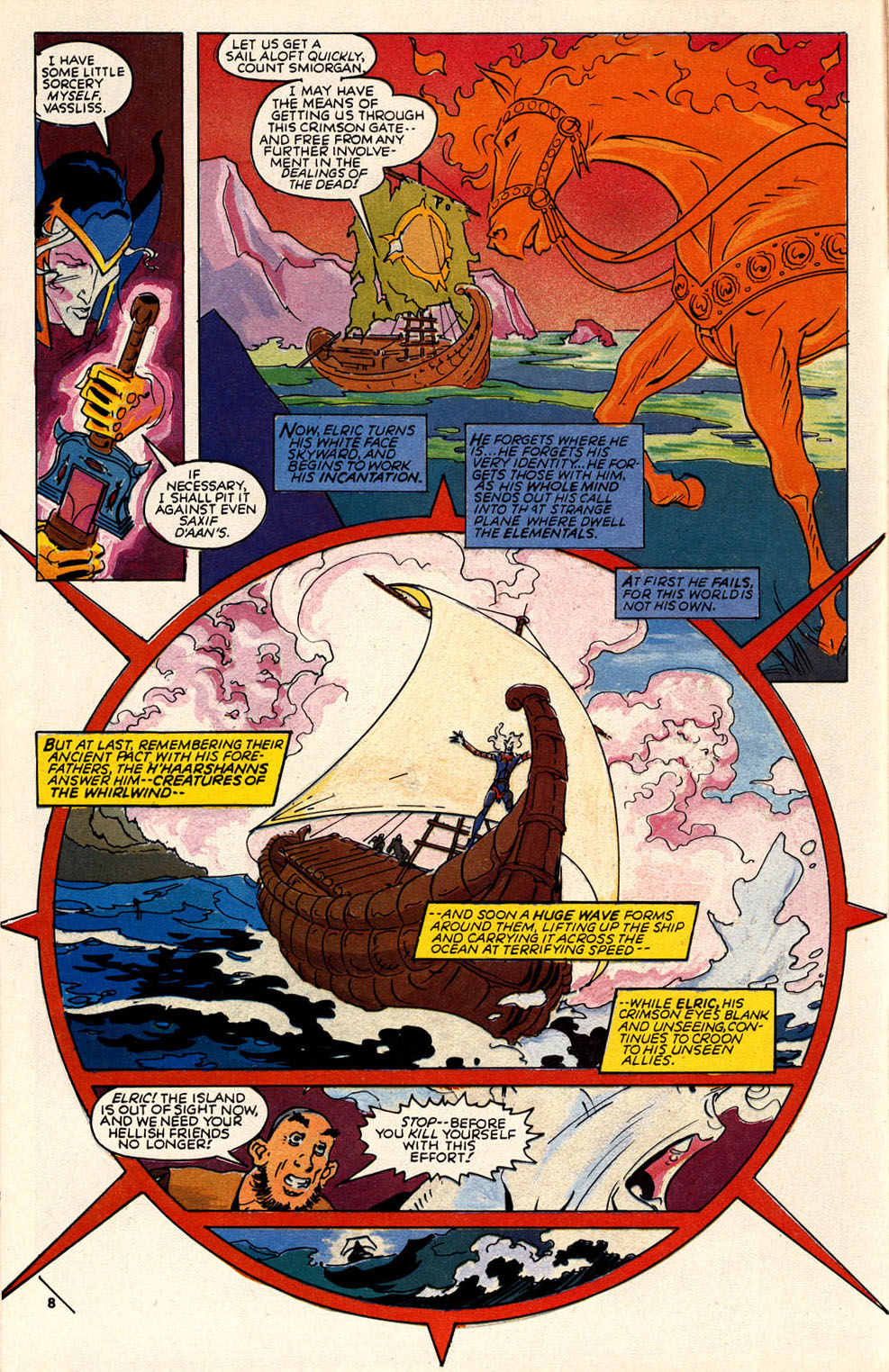 Read online Elric: Sailor on the Seas of Fate comic -  Issue #5 - 10