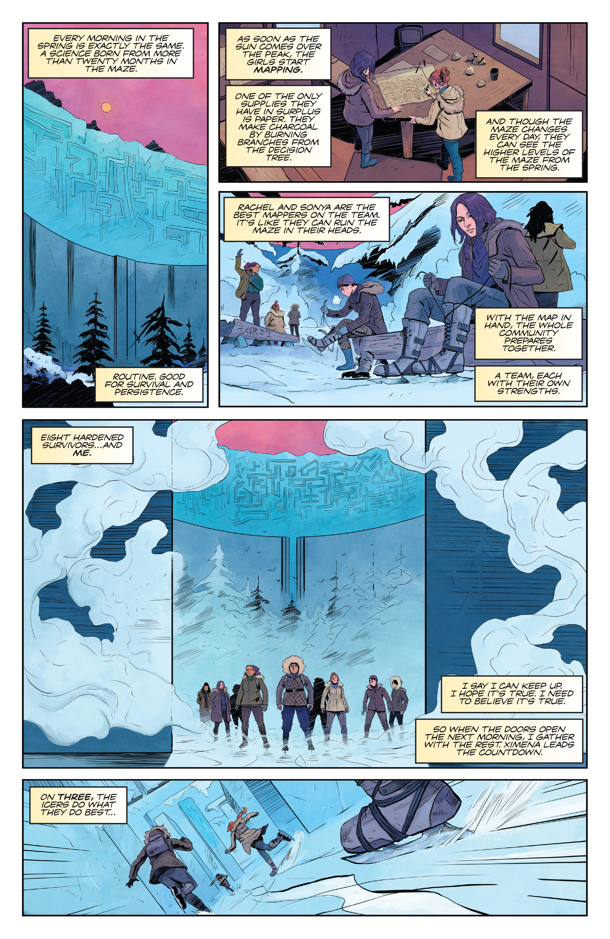 Read online Maze Runner: The Scorch Trials Official Graphic Novel Prelude comic -  Issue # TPB - 33