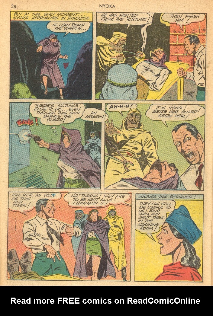 Read online Jungle Girl (1942) comic -  Issue #1 - 38