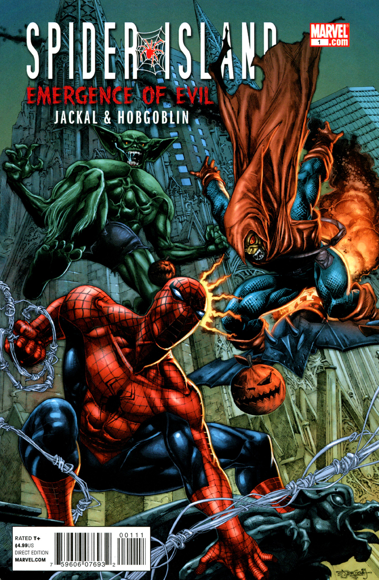 Spider-Island: Emergence of Evil - Jackal & Hobgoblin issue Full - Page 1