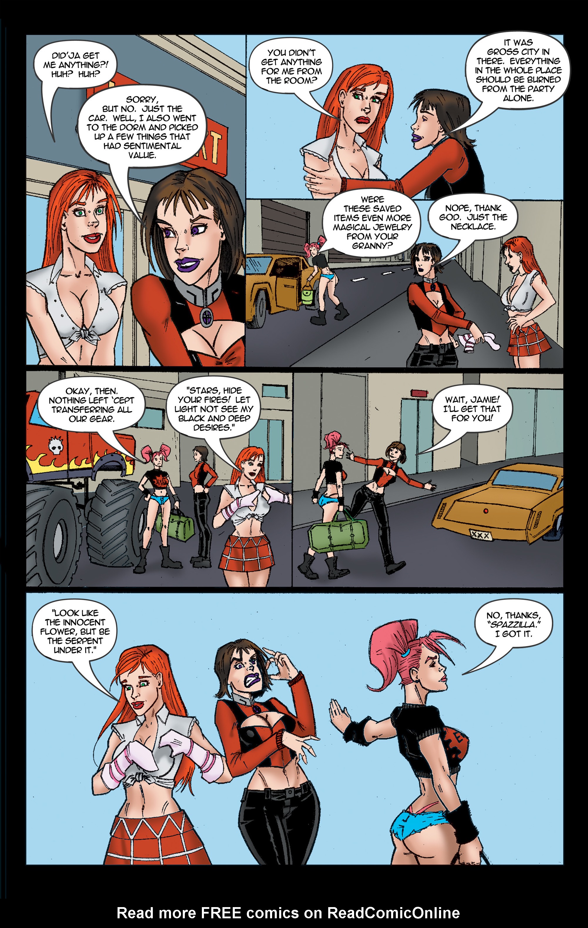 Read online Chaos Campus: Extra Credit comic -  Issue #2 - 5