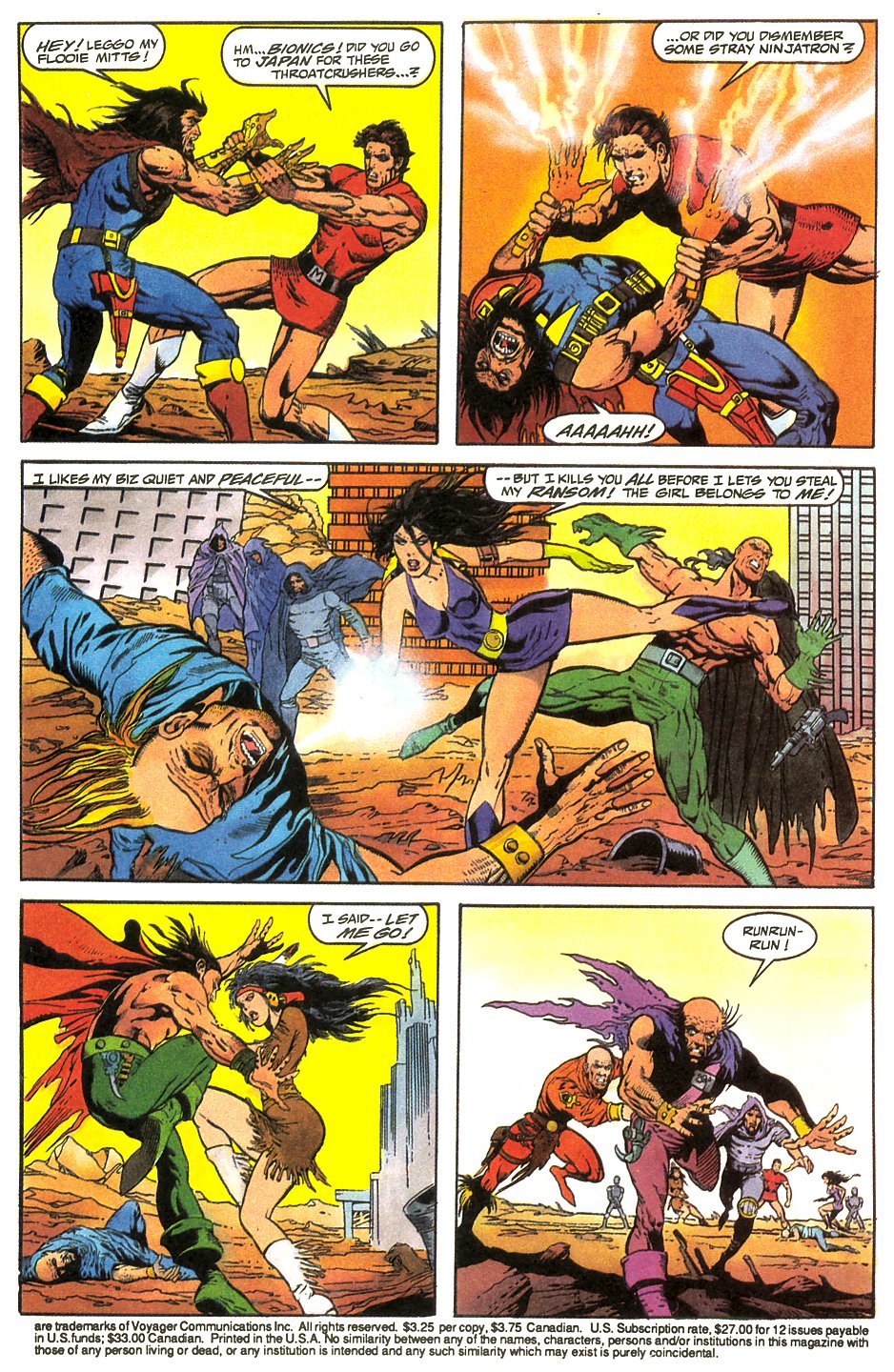 Read online Magnus Robot Fighter (1991) comic -  Issue #12 - 4