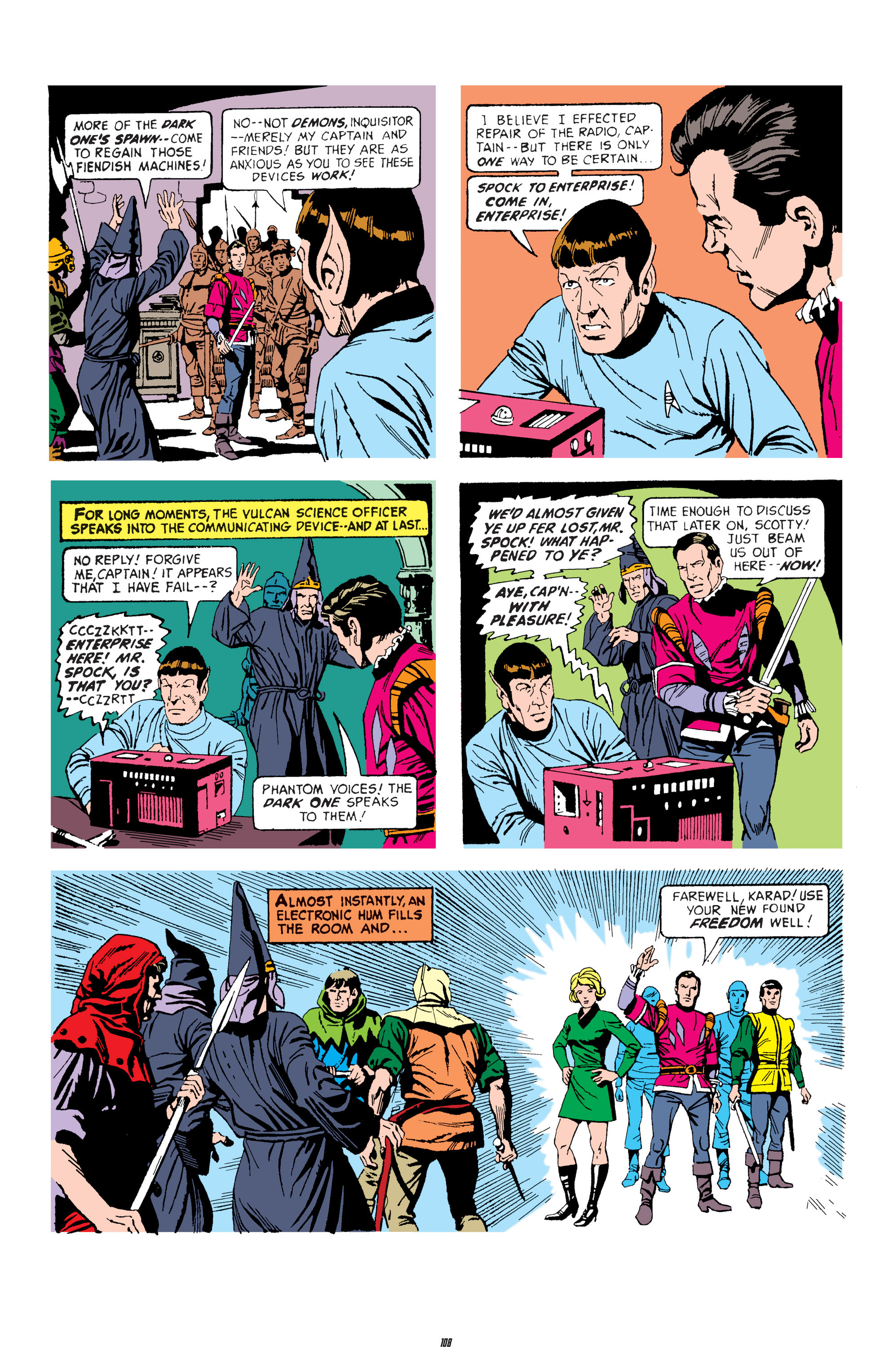 Read online Star Trek Archives comic -  Issue # TPB 3 - 108