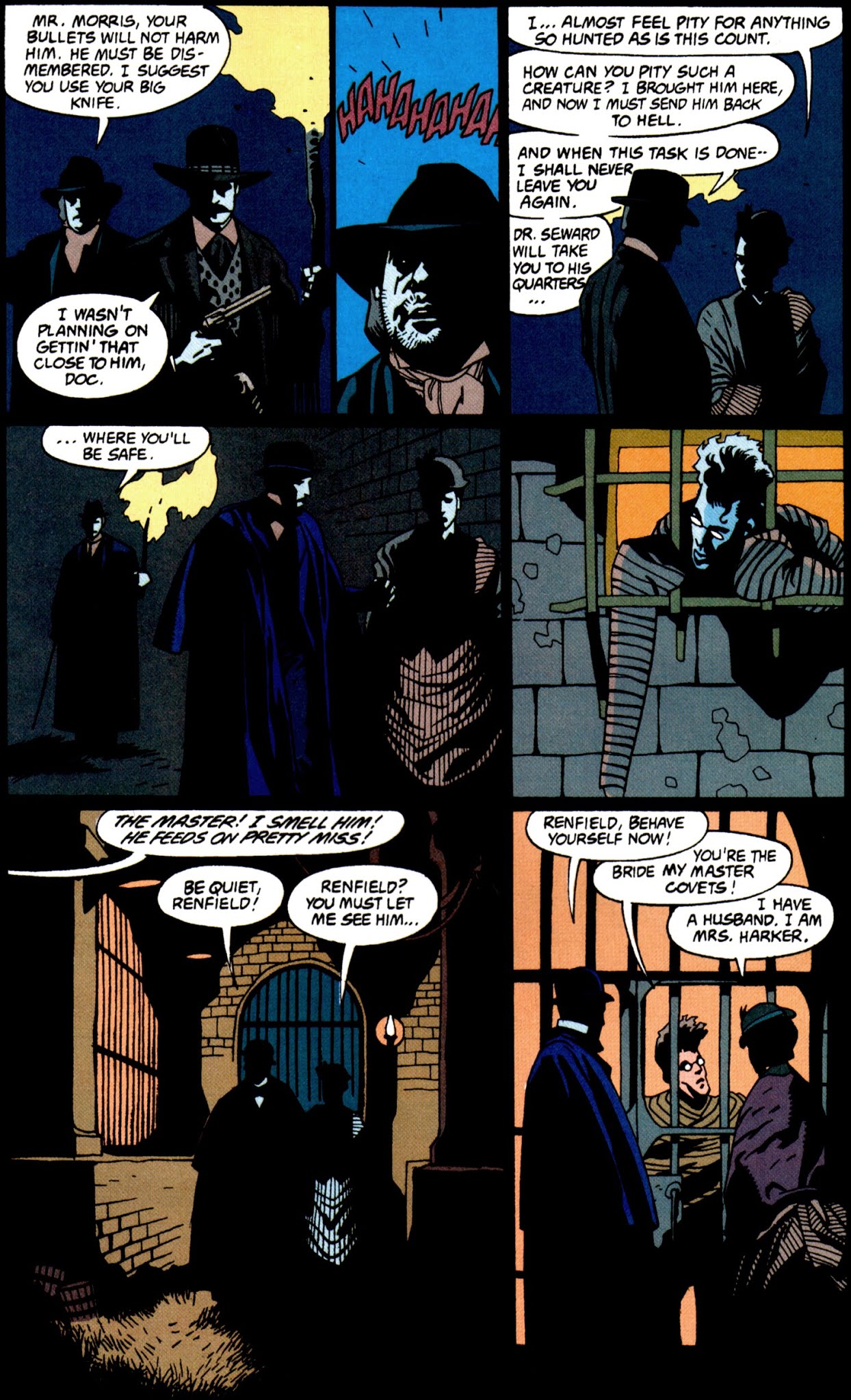 Read online Bram Stoker's Dracula comic -  Issue #4 - 6