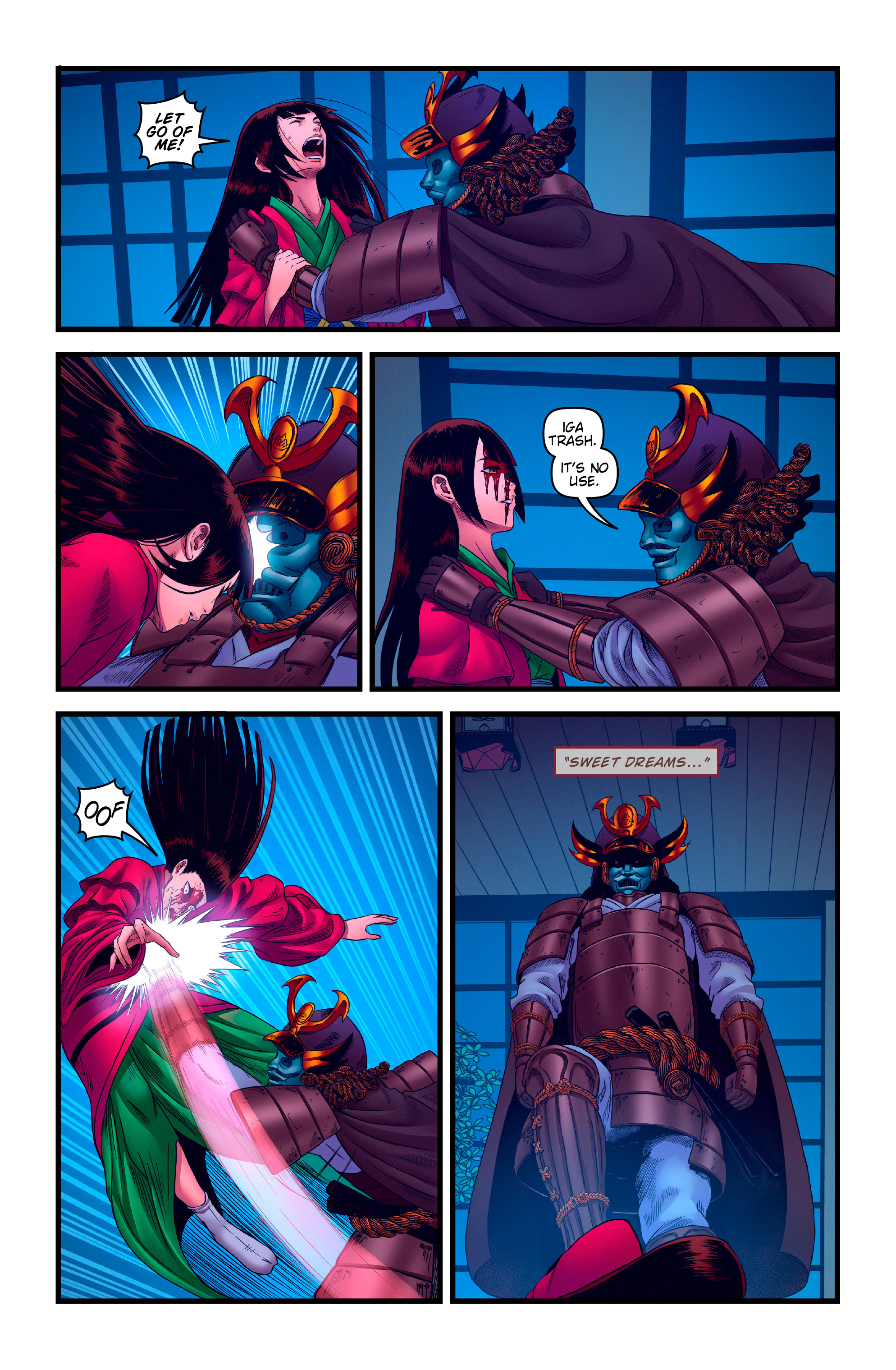 Read online Honor and Curse comic -  Issue #9 - 5