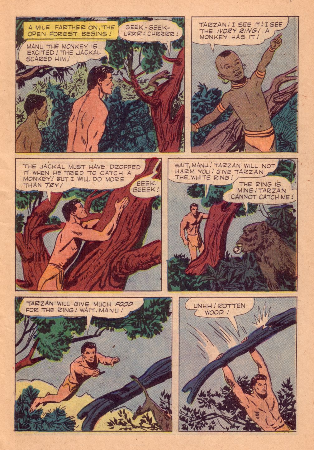 Read online Tarzan (1948) comic -  Issue #93 - 7