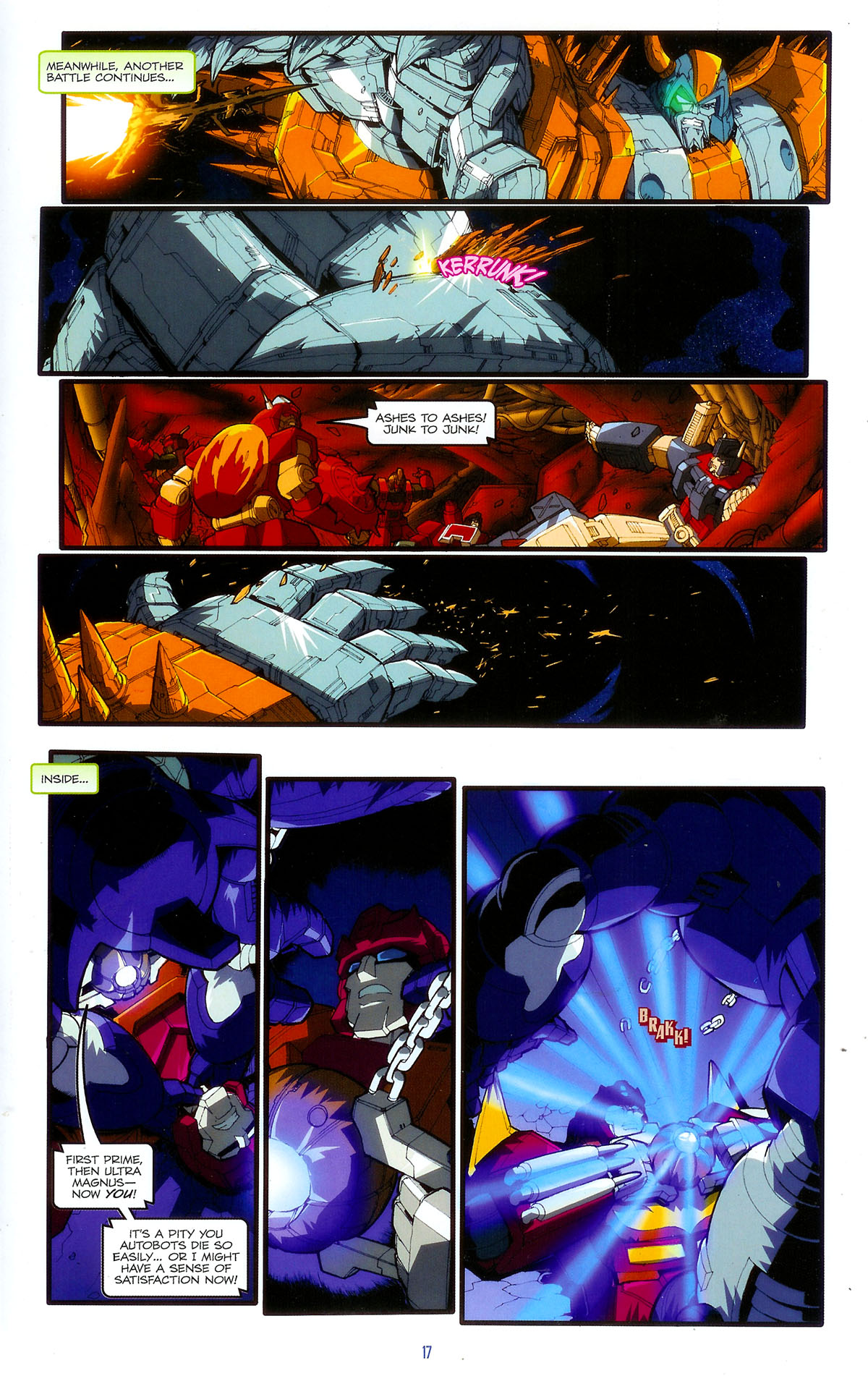 Read online The Transformers: The Animated Movie comic -  Issue #4 - 18