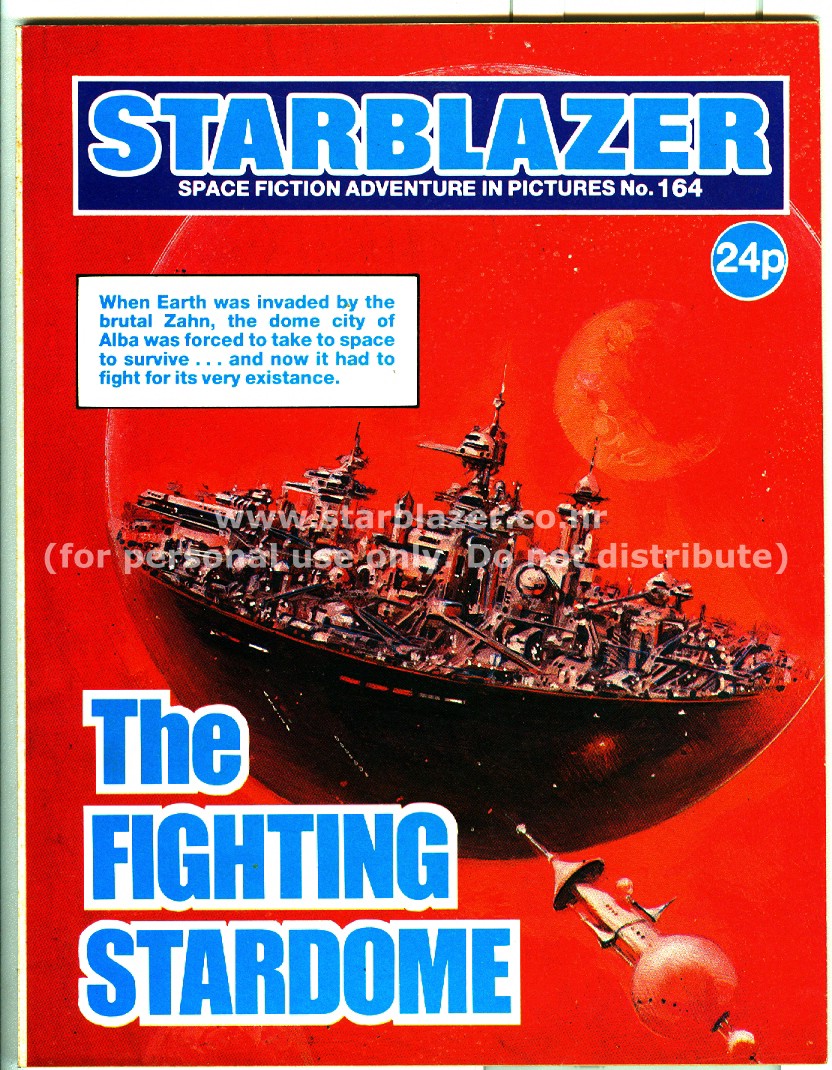 Read online Starblazer comic -  Issue #164 - 2