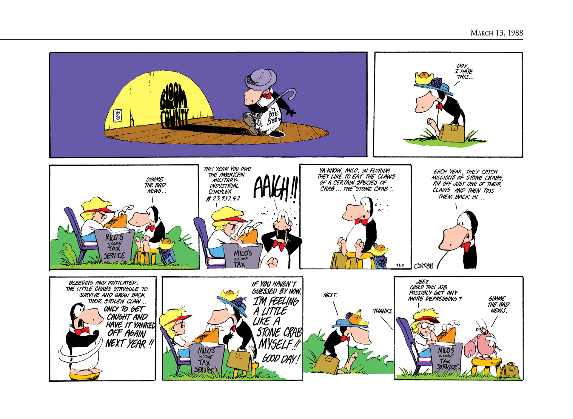 Read online The Bloom County Digital Library comic -  Issue # TPB 8 (Part 1) - 79