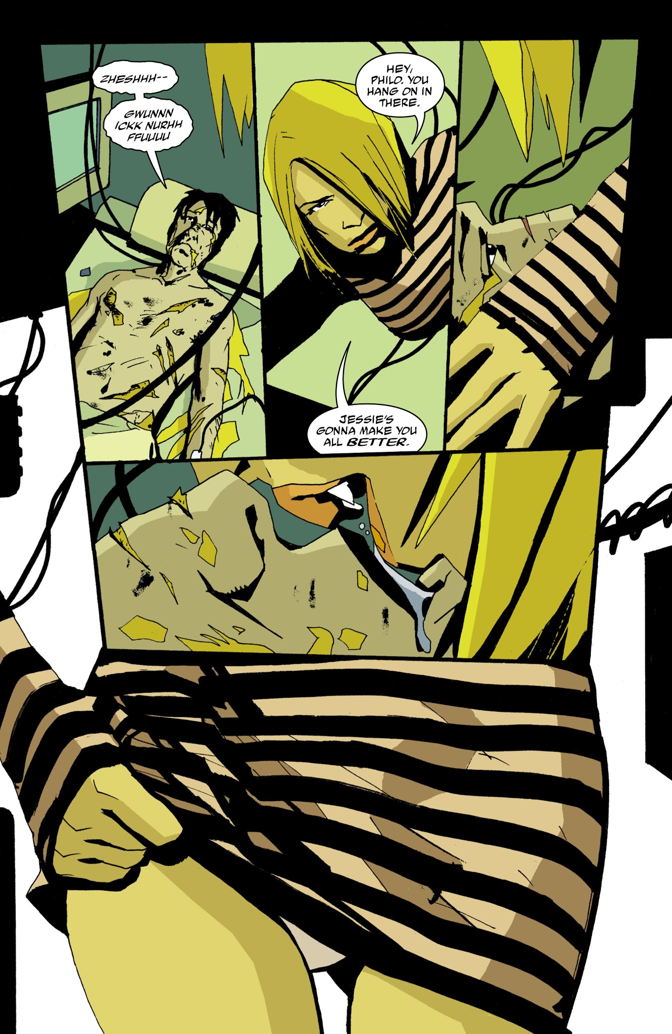 Read online Faker comic -  Issue #5 - 18