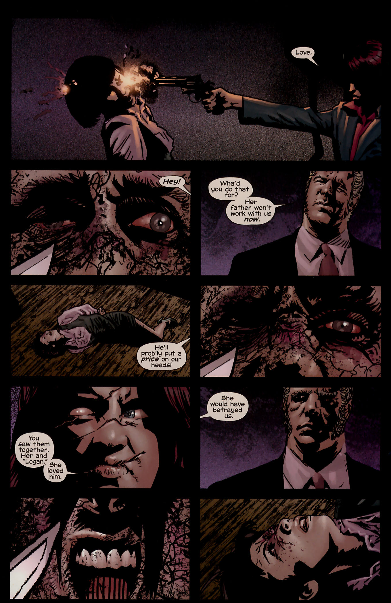 Read online Wolverine Noir comic -  Issue #4 - 20
