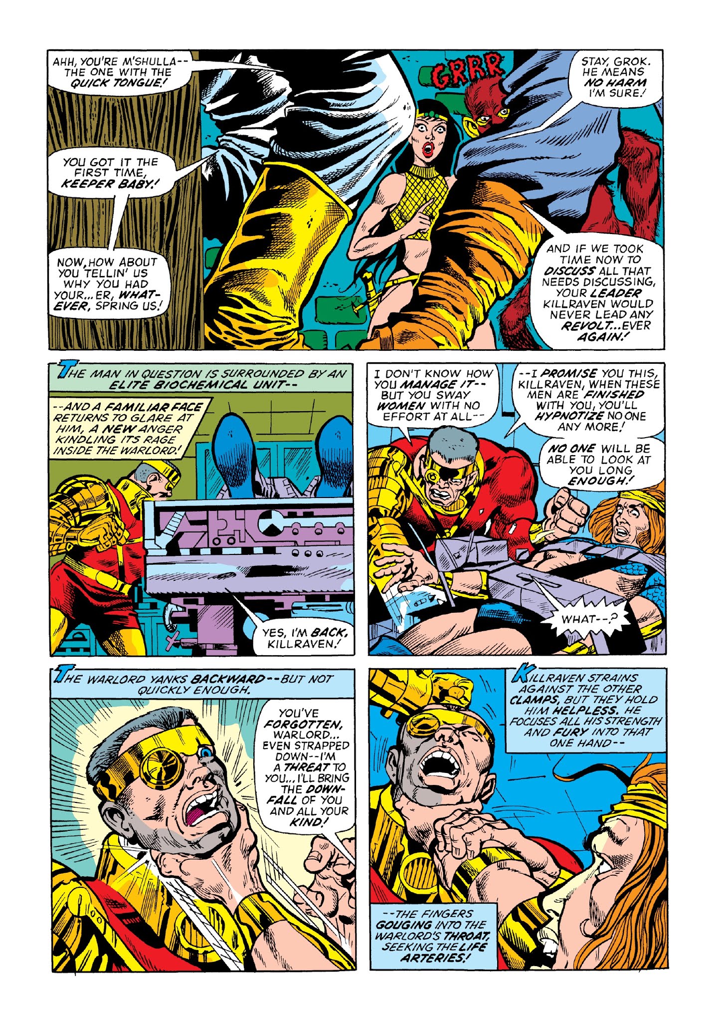 Read online Marvel Masterworks: Killraven comic -  Issue # TPB 1 (Part 1) - 83