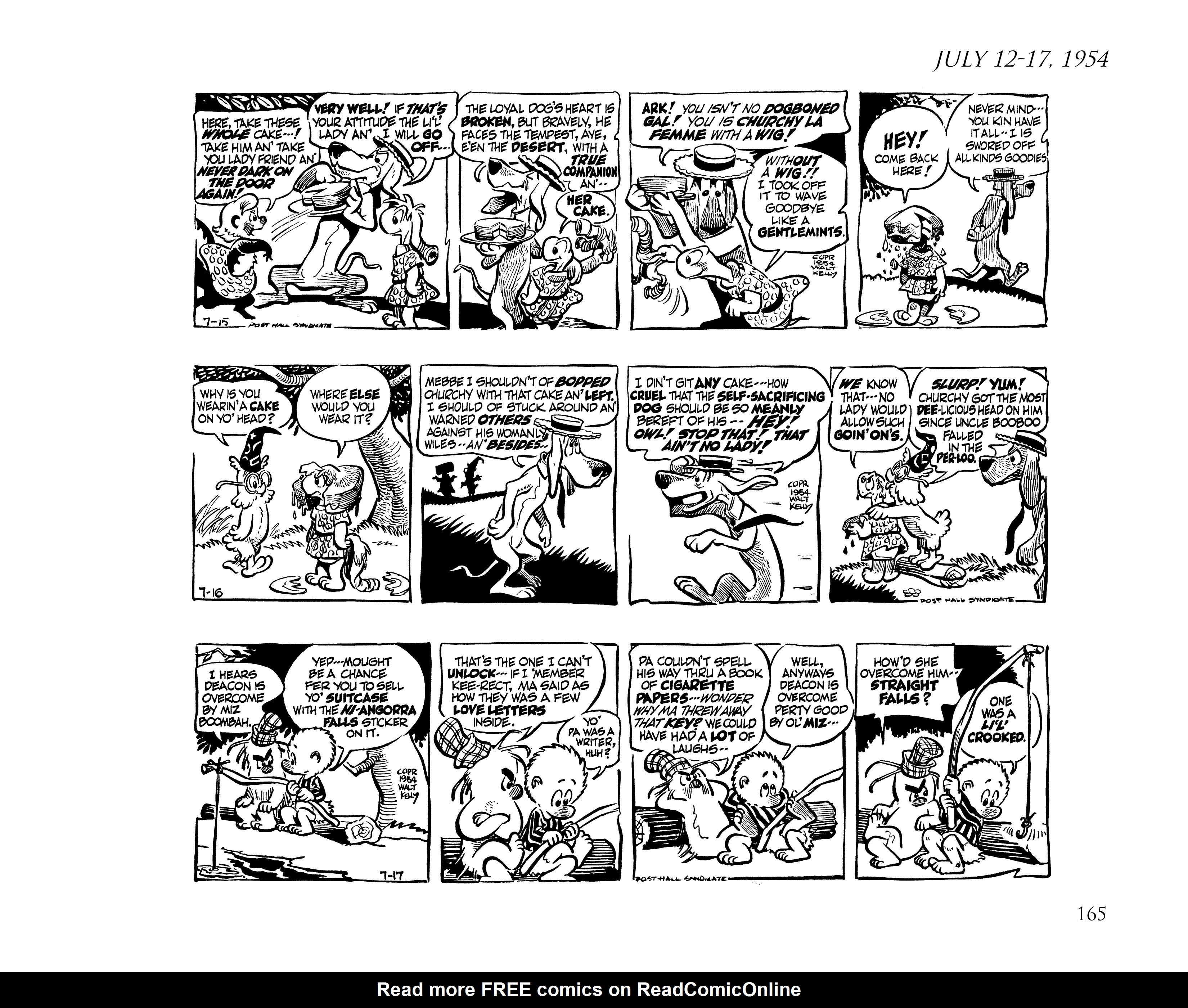 Read online Pogo by Walt Kelly: The Complete Syndicated Comic Strips comic -  Issue # TPB 3 (Part 2) - 77