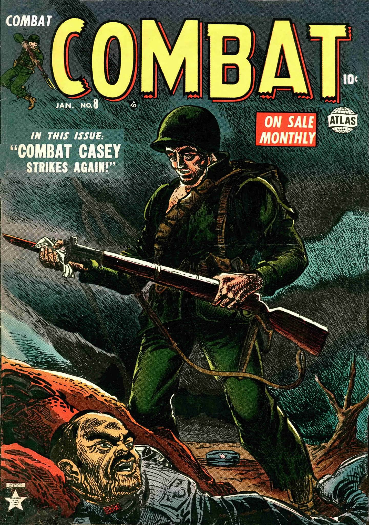 Read online Combat (1952) comic -  Issue #8 - 1