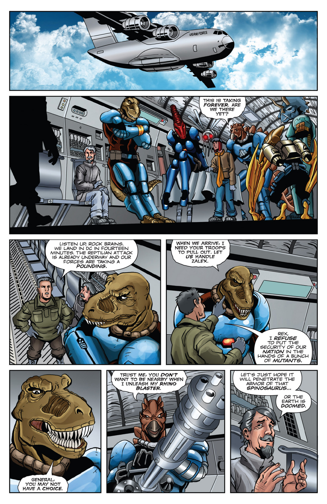 Read online Jurassic StrikeForce 5 comic -  Issue # _TPB - 118