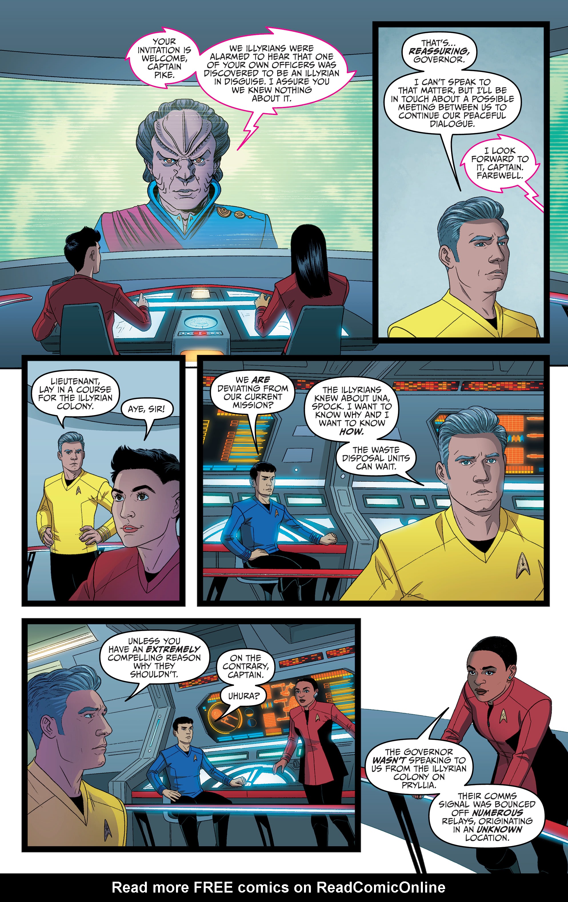 Read online Star Trek: Strange New Worlds - The Illyrian Enigma comic -  Issue #1 - 16
