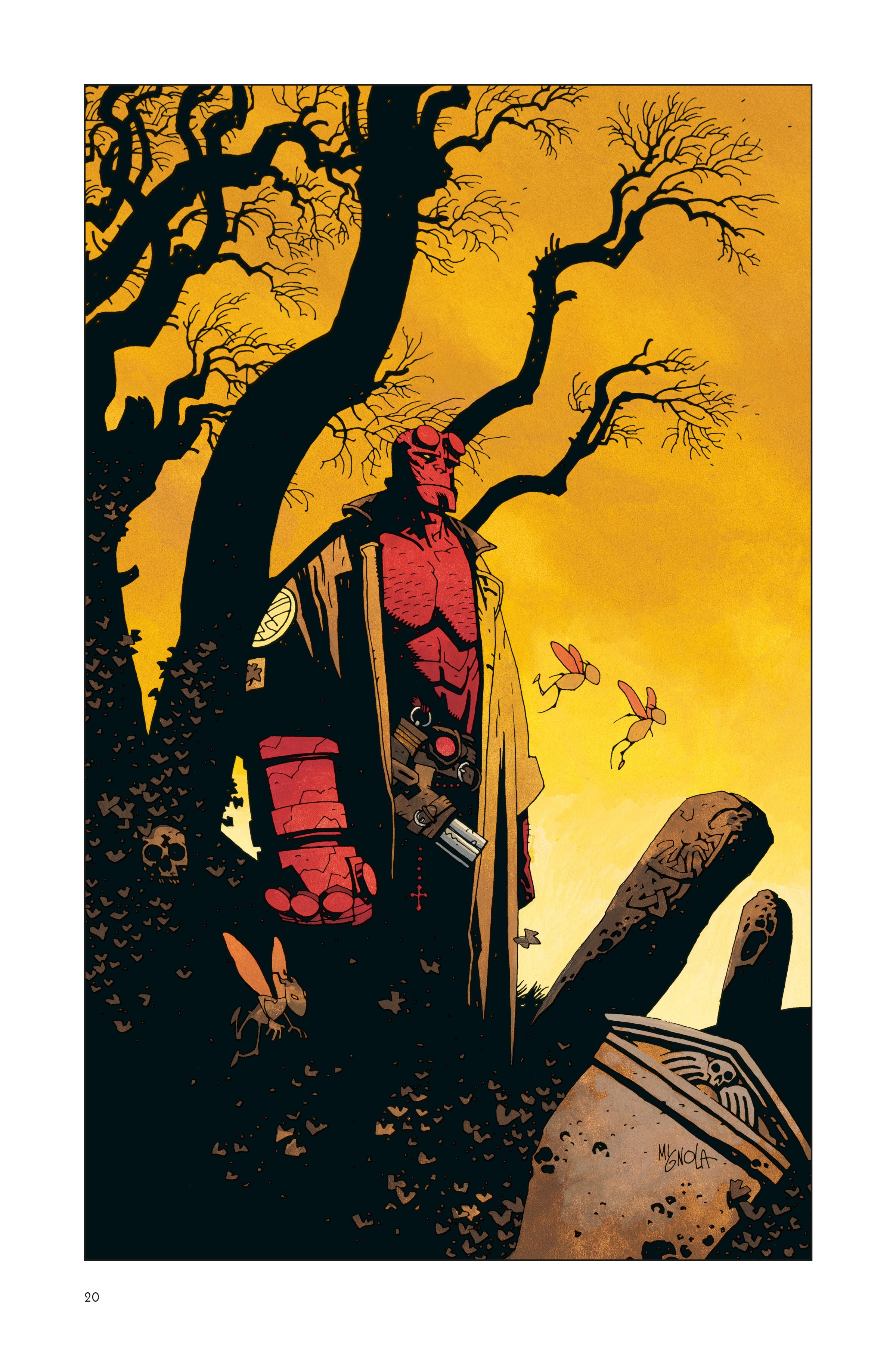 Read online Hellboy: 25 Years of Covers comic -  Issue # TPB (Part 1) - 22